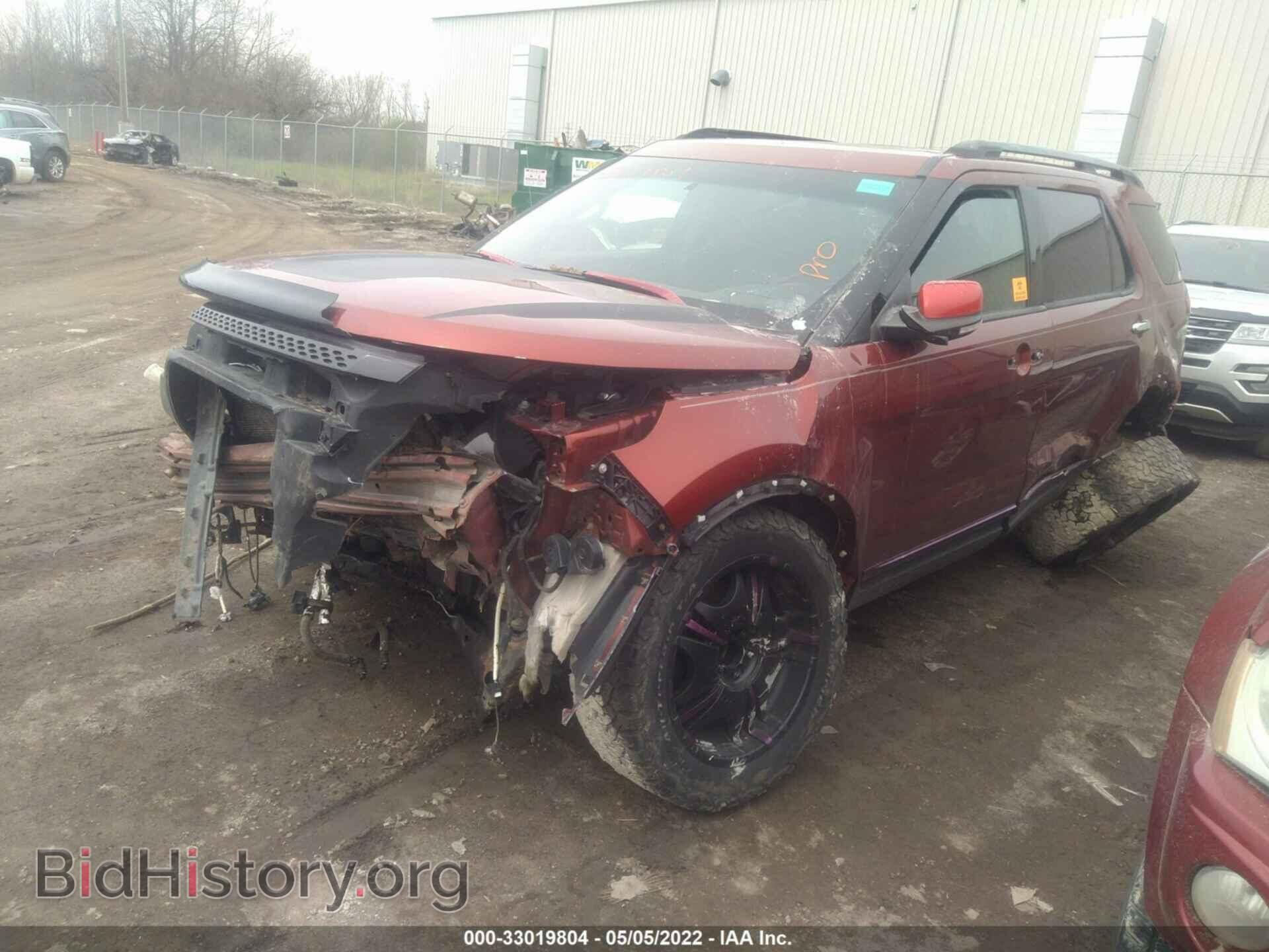 2014 FORD EXPLORER - VIN: 1FM5K8D82EGA68809 - Фото 2