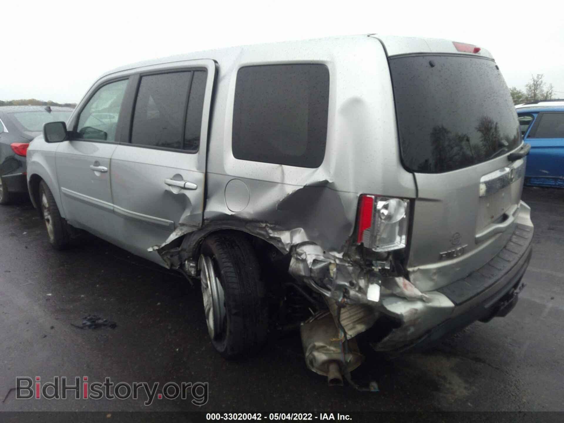 2012 HONDA PILOT - VIN: 5FNYF4H59CB041645 - Фото 3