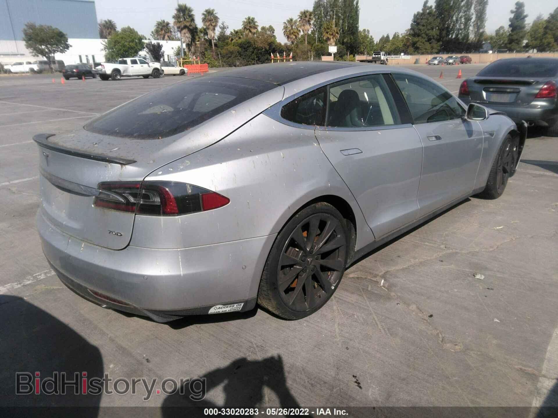 2015 TESLA MODEL S - VIN: 5YJSA1S27FF086119 - Фото 4