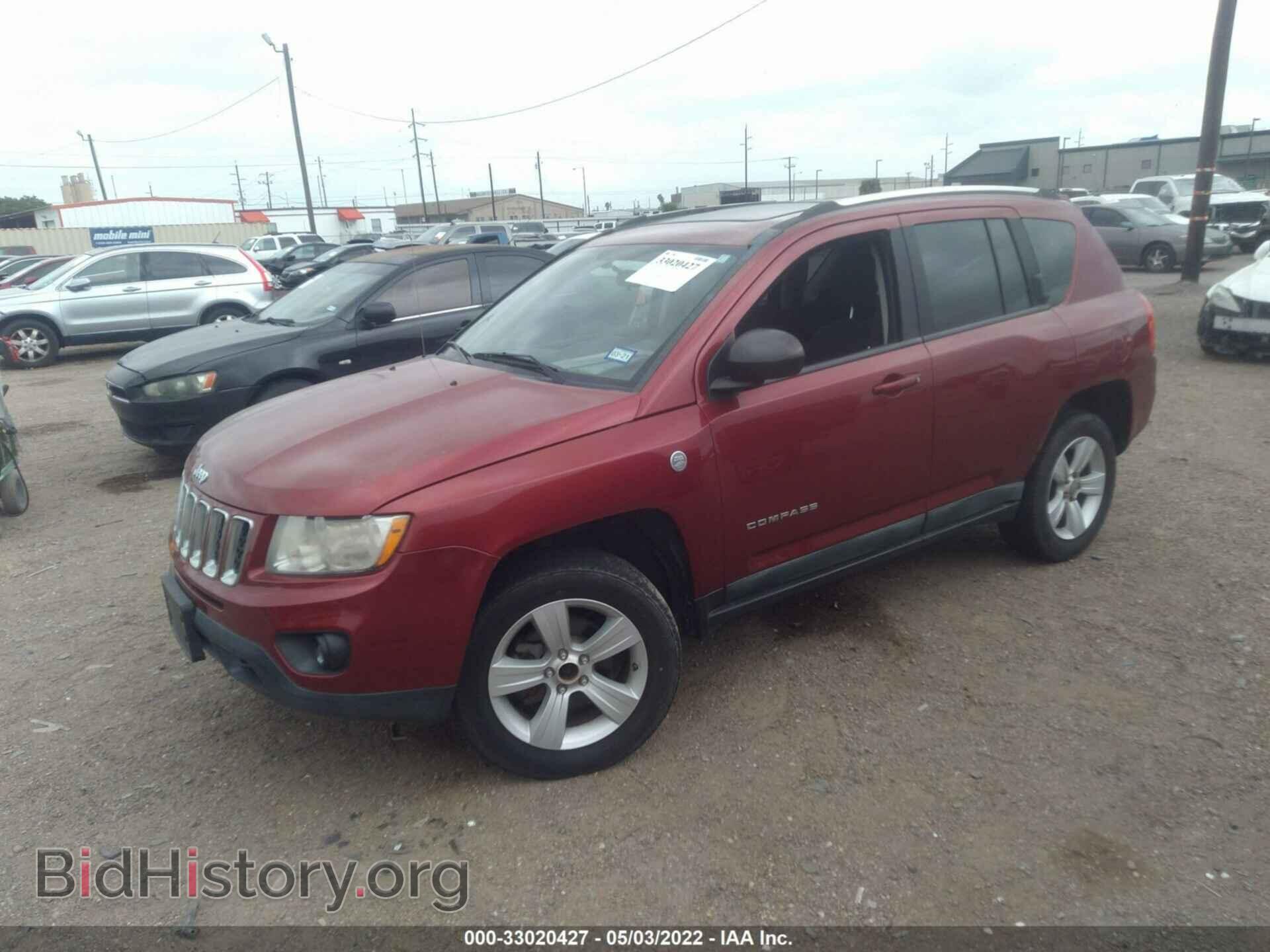 2011 JEEP COMPASS - VIN: 1J4NF1FB5BD193531 - Фото 2