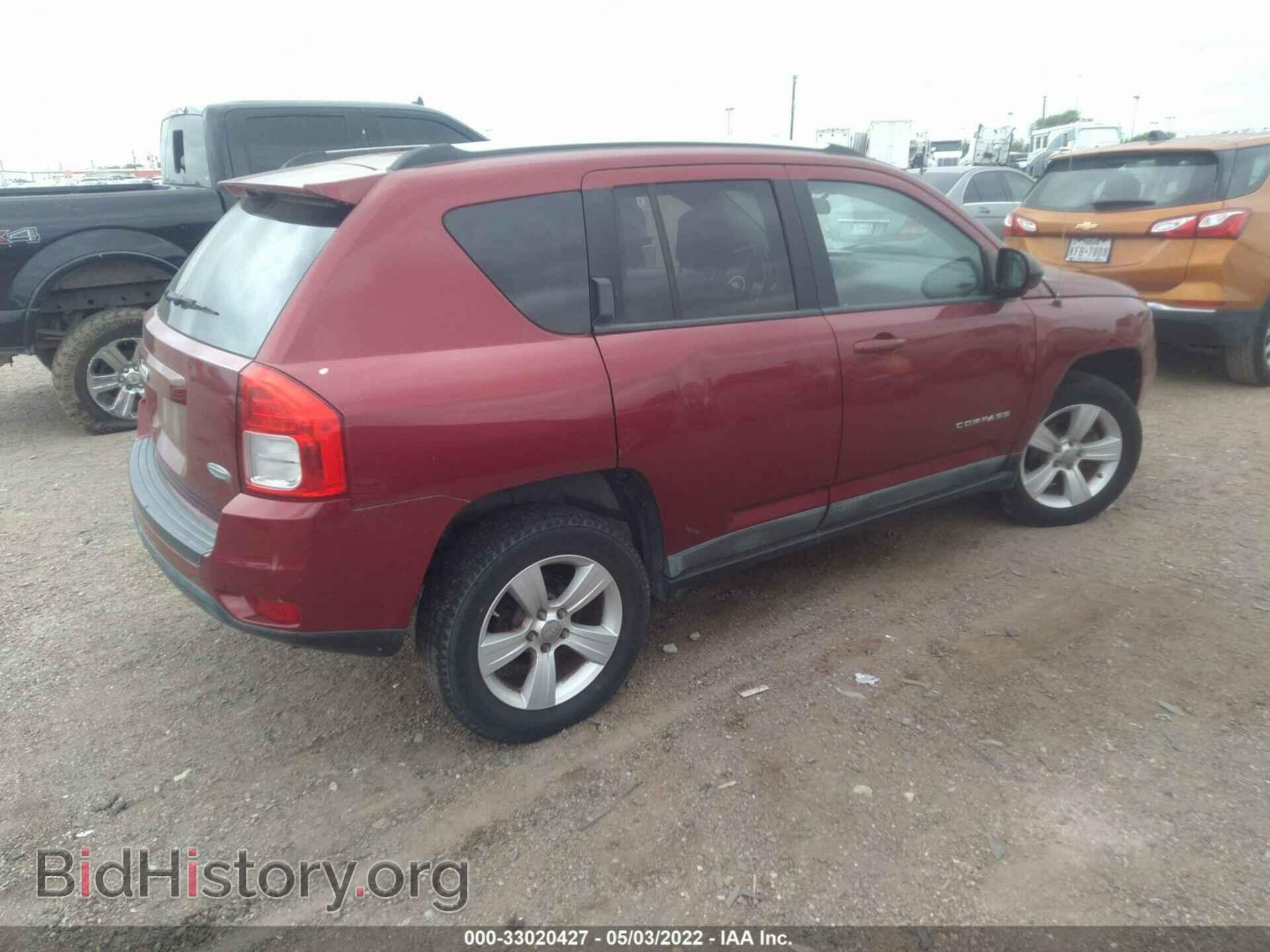 2011 JEEP COMPASS - VIN: 1J4NF1FB5BD193531 - Фото 4