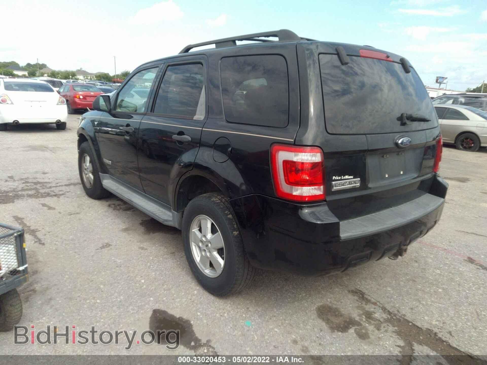 2008 FORD ESCAPE - VIN: 1FMCU03108KB99570 - Фото 3