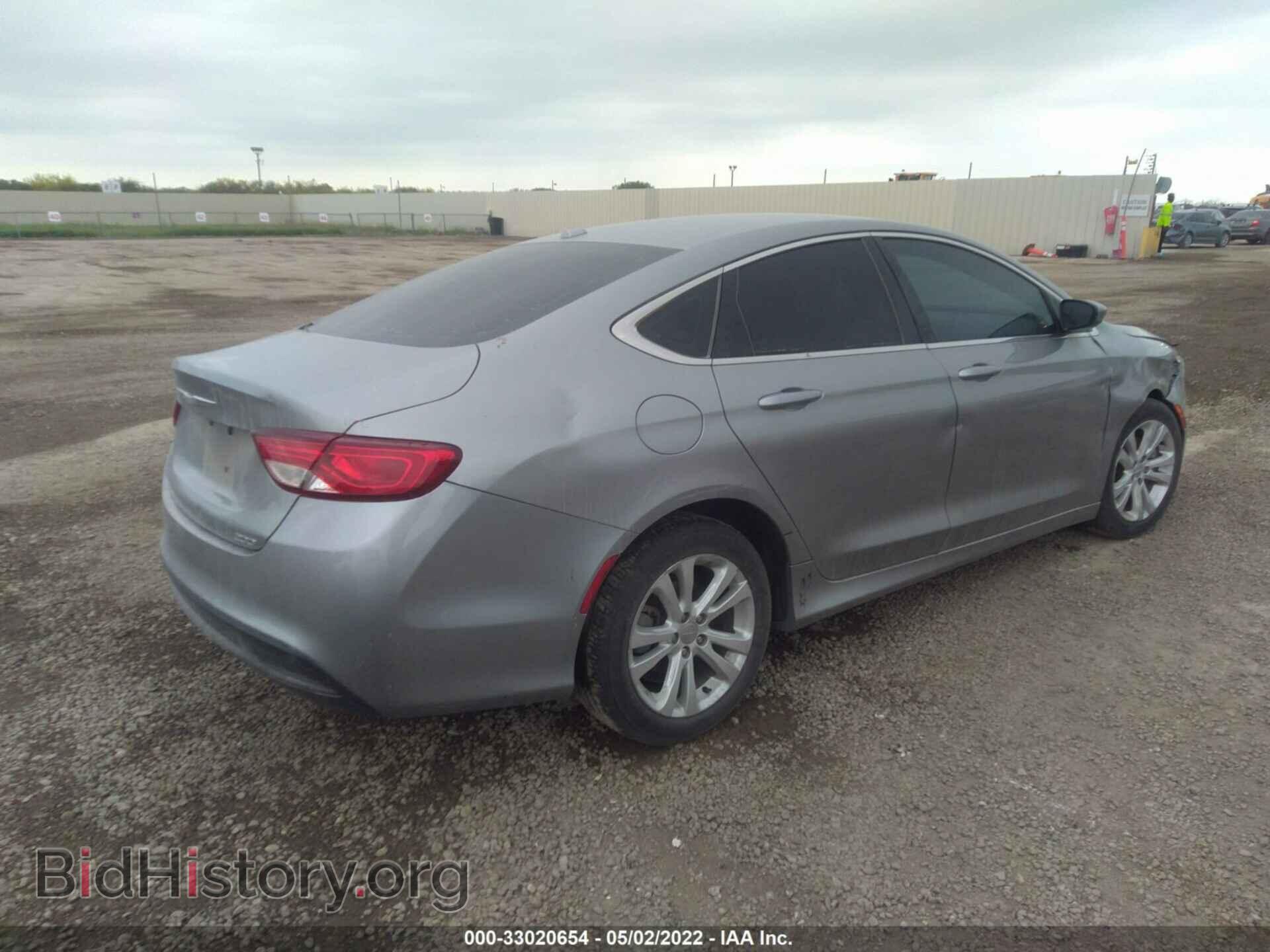 2015 CHRYSLER 200 - VIN: 1C3CCCABXFN702963 - Фото 4