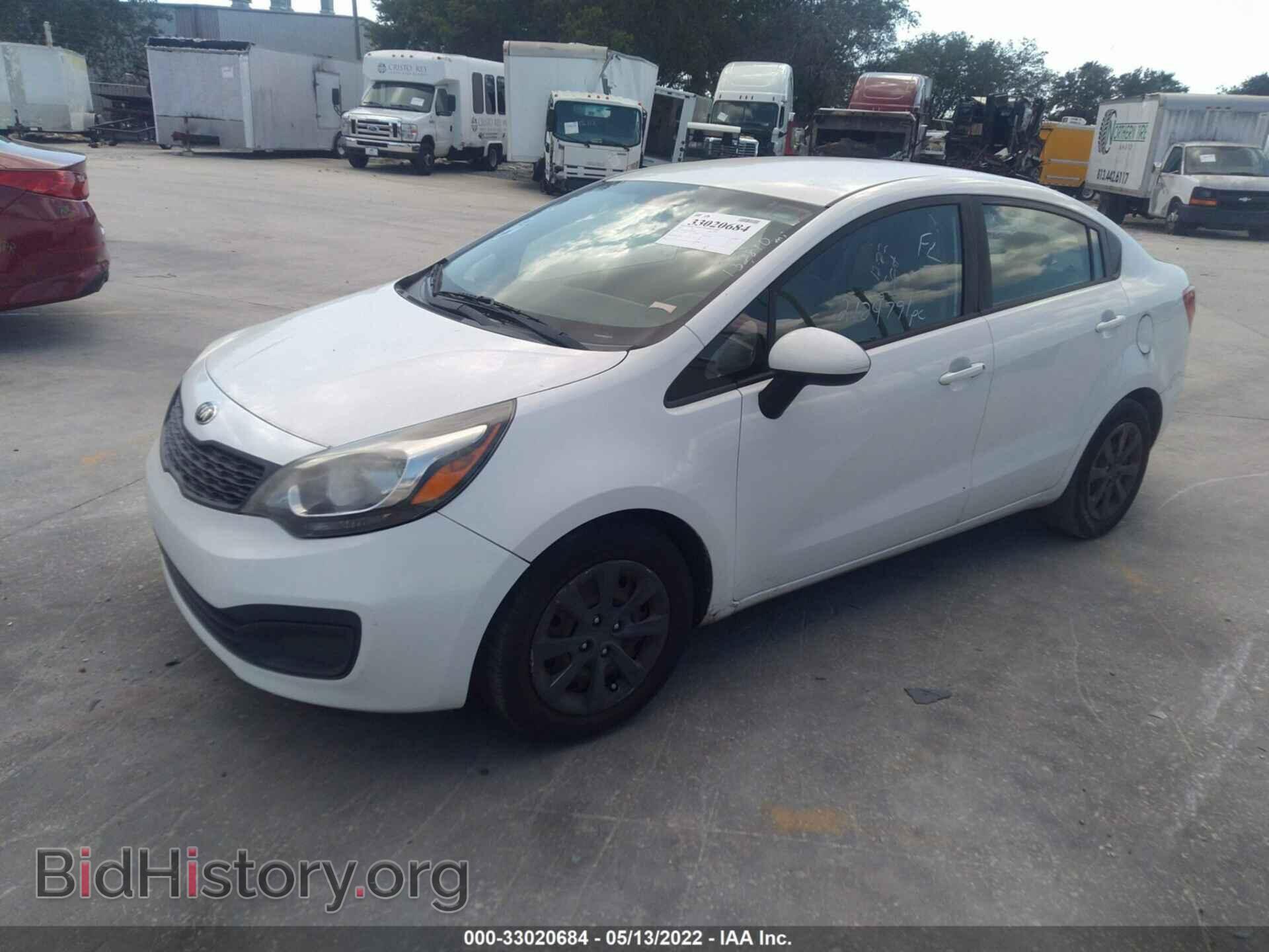2015 KIA RIO - VIN: KNADM4A35F6427893 - Фото 2