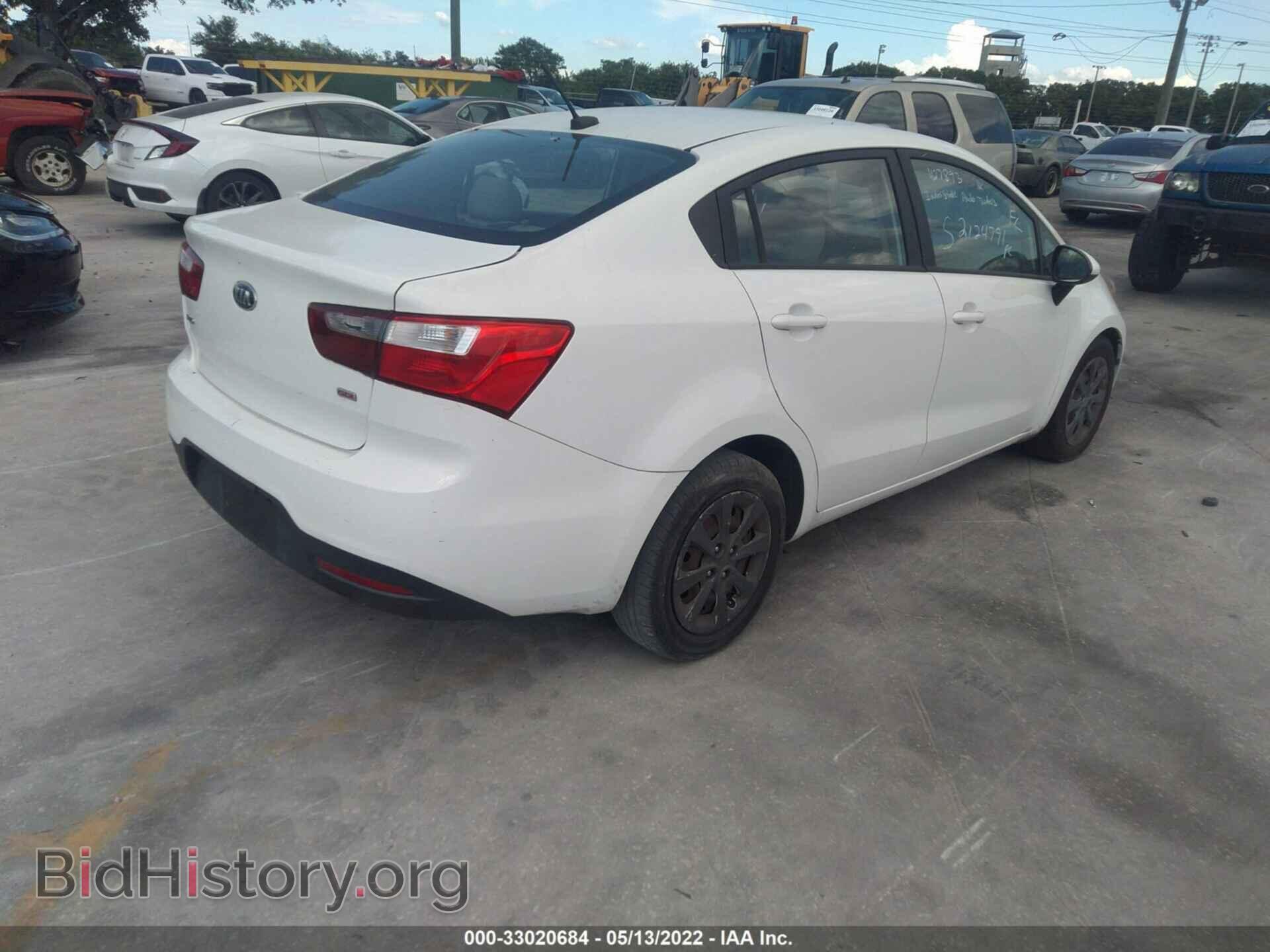 2015 KIA RIO - VIN: KNADM4A35F6427893 - Фото 4