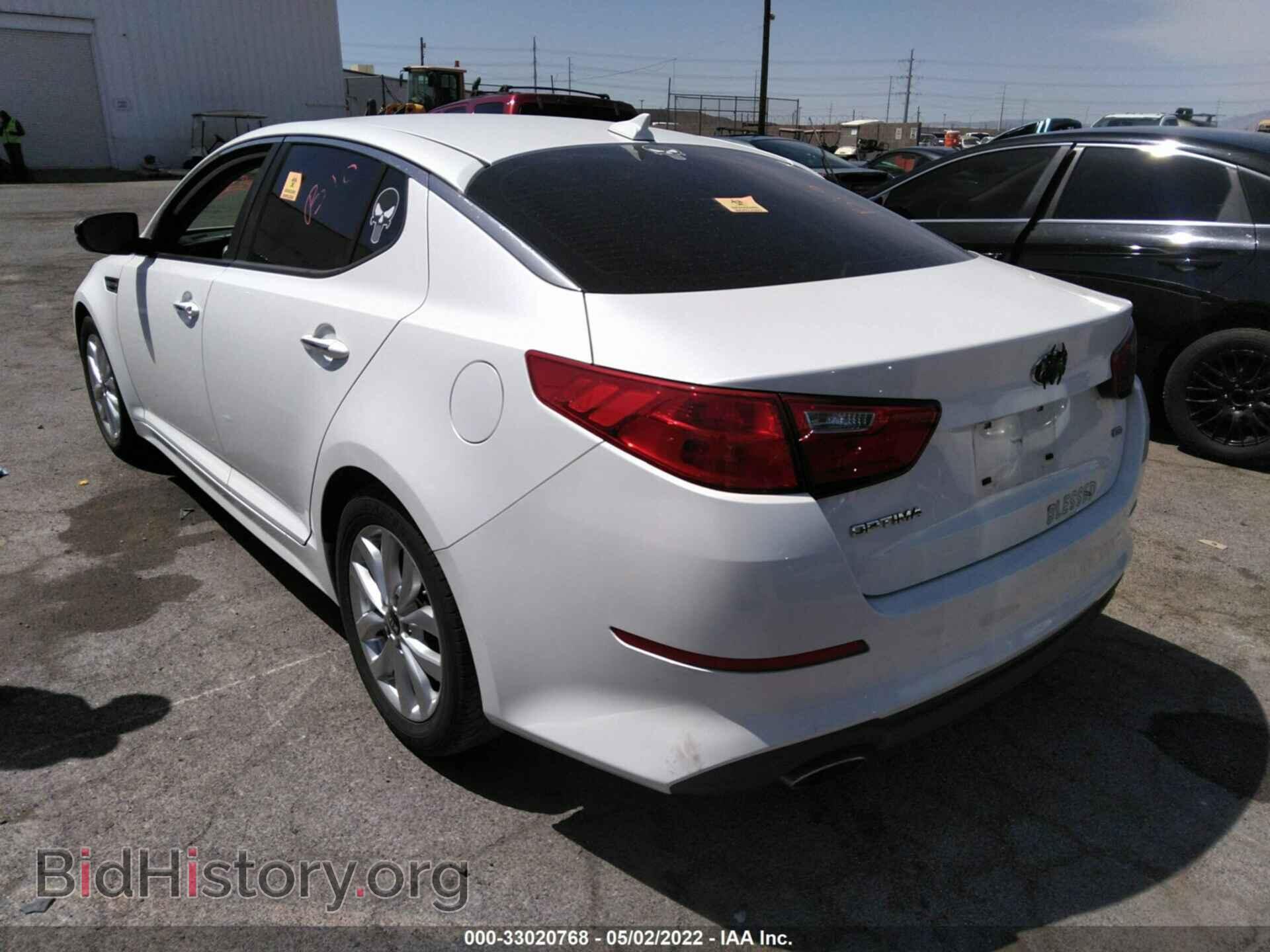 2015 KIA OPTIMA - VIN: KNAGM4A72F5620945 - Photo 3