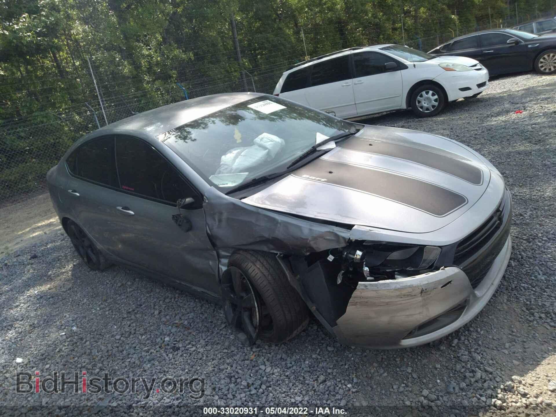 Фотография 1C3CDFBB9GD593867 - DODGE DART 2016