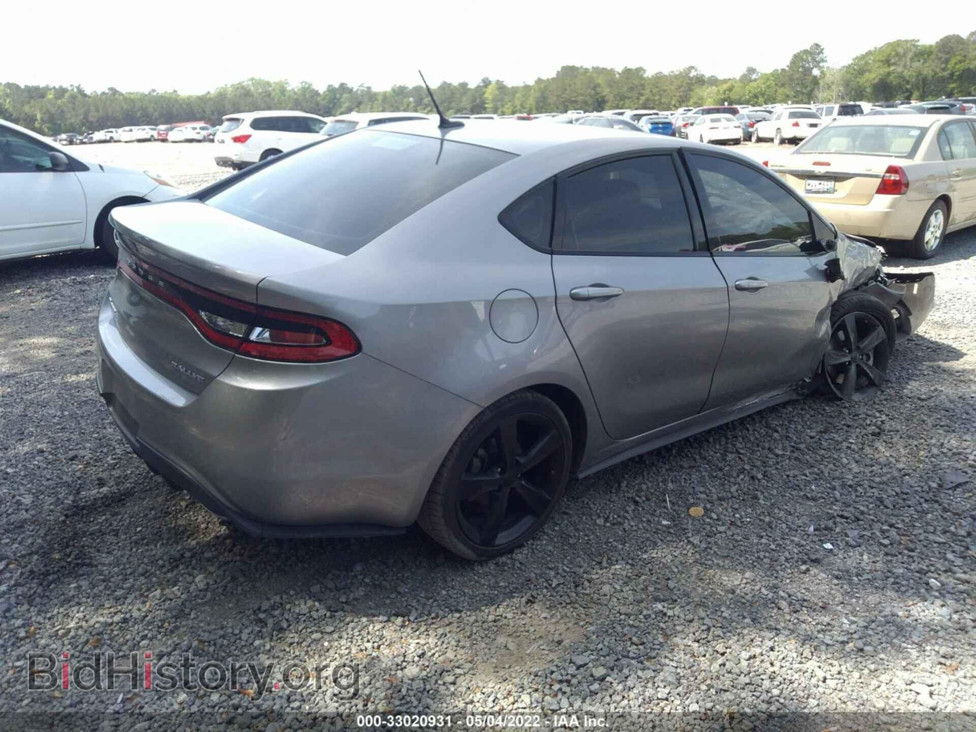 2016 DODGE DART - VIN: 1C3CDFBB9GD593867 - Фото 4