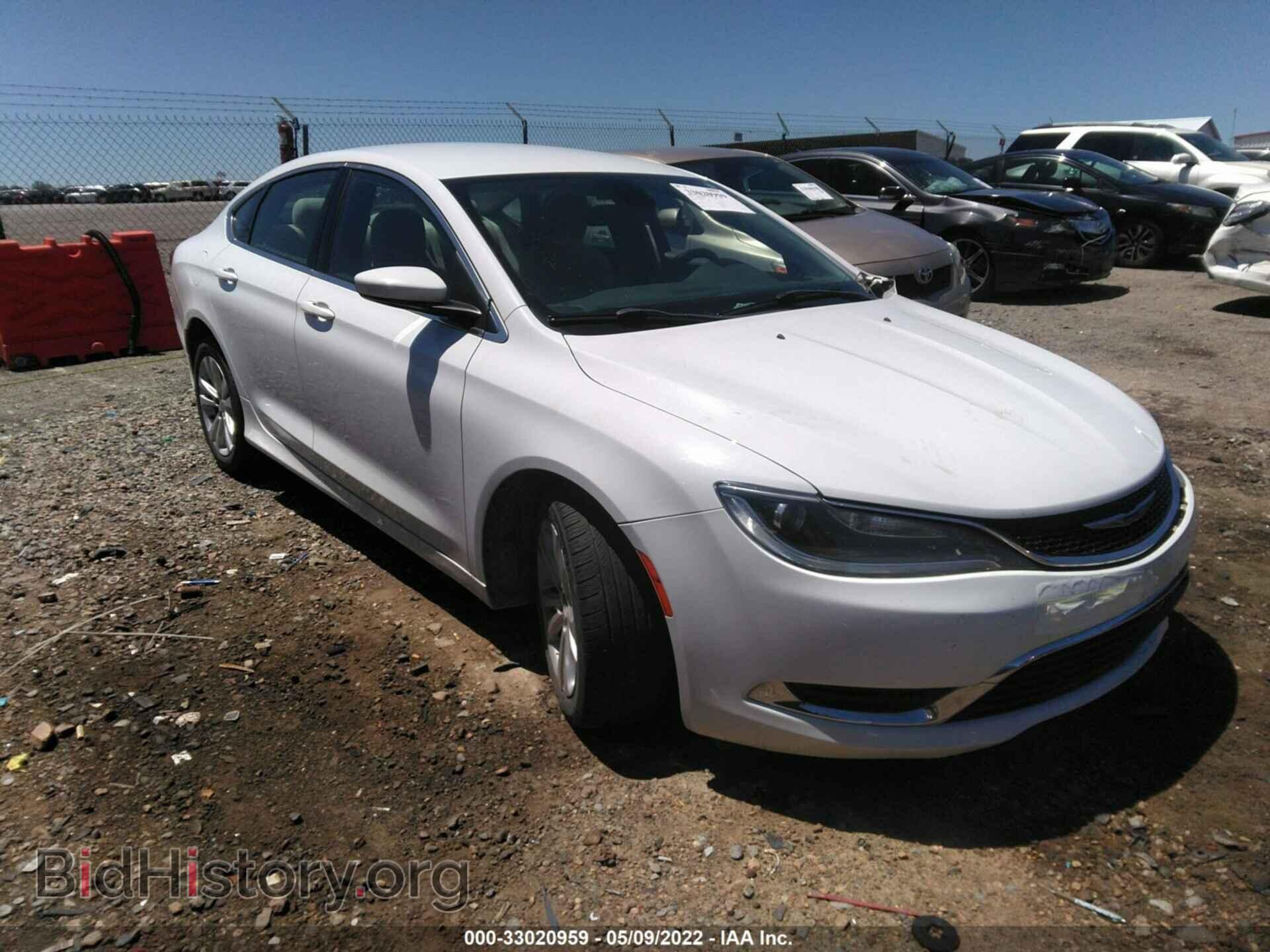 Фотография 1C3CCCAB3FN745072 - CHRYSLER 200 2015