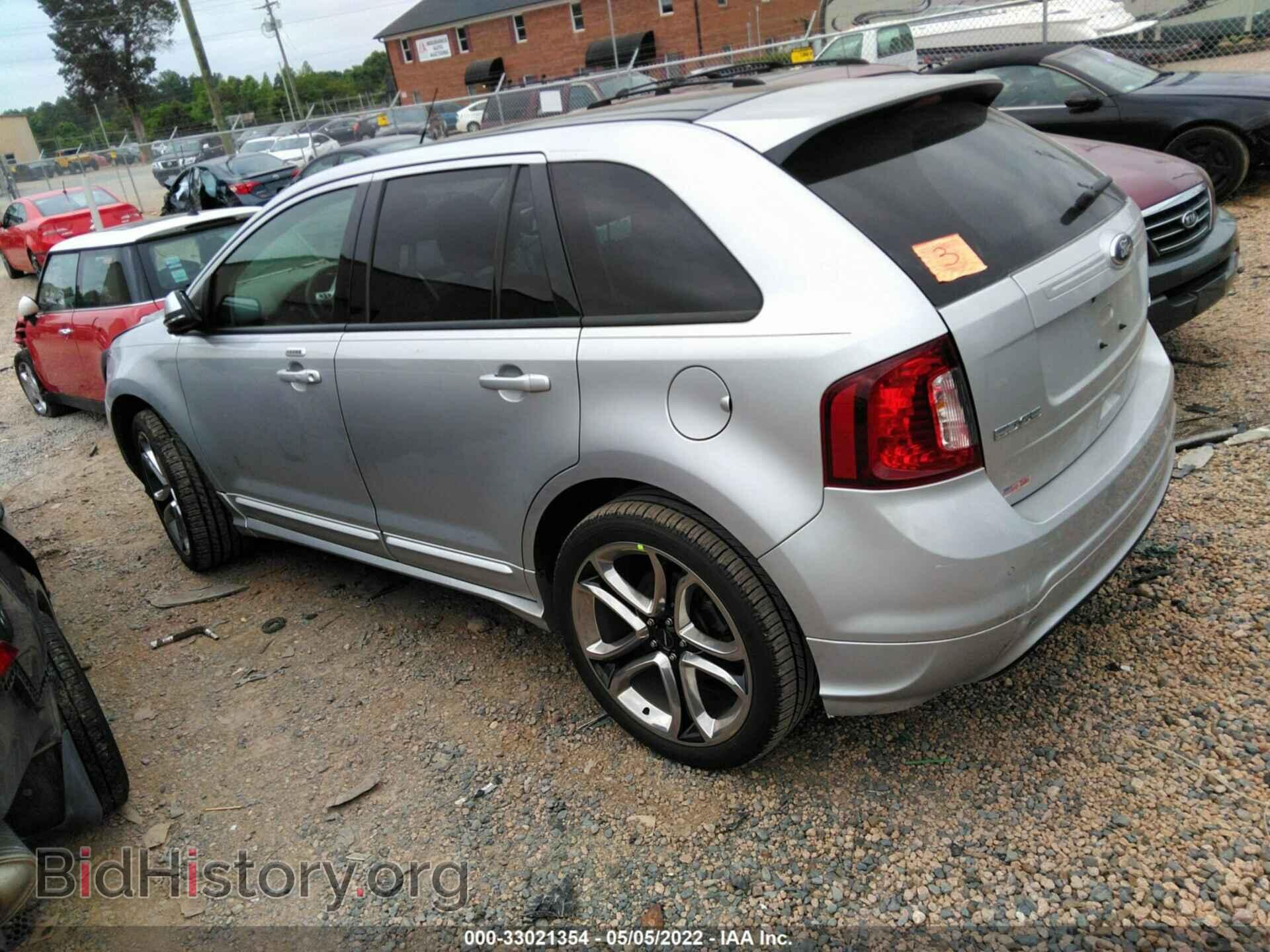 2014 FORD EDGE - VIN: 2FMDK3AK3EBA22833 - Photo 3