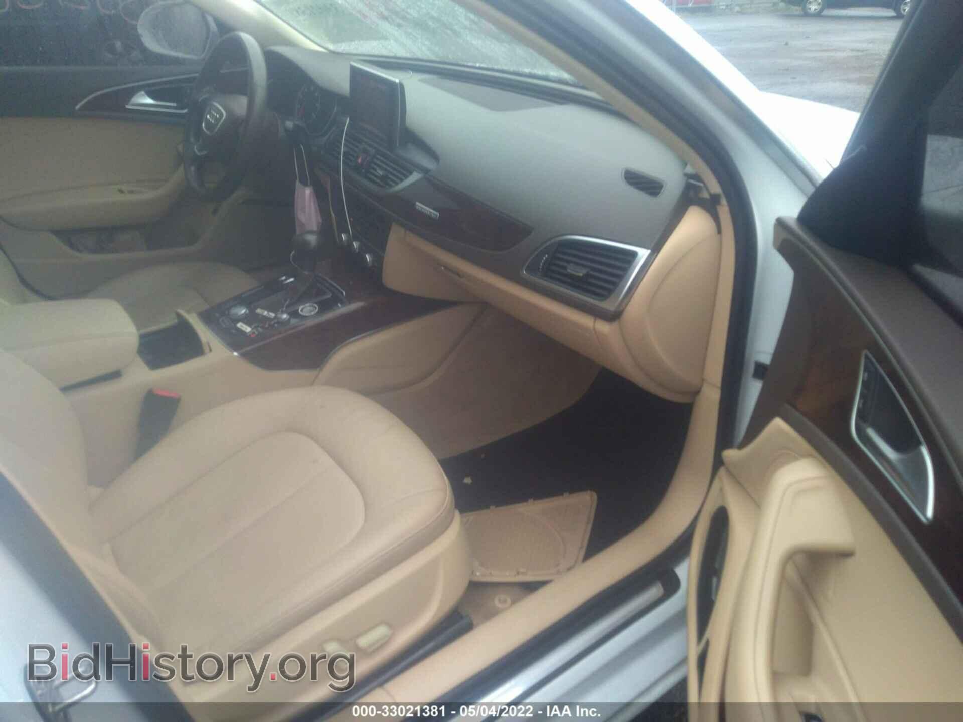 2013 AUDI A6 - VIN: WAUGFAFC0DN052139 - Фото 5