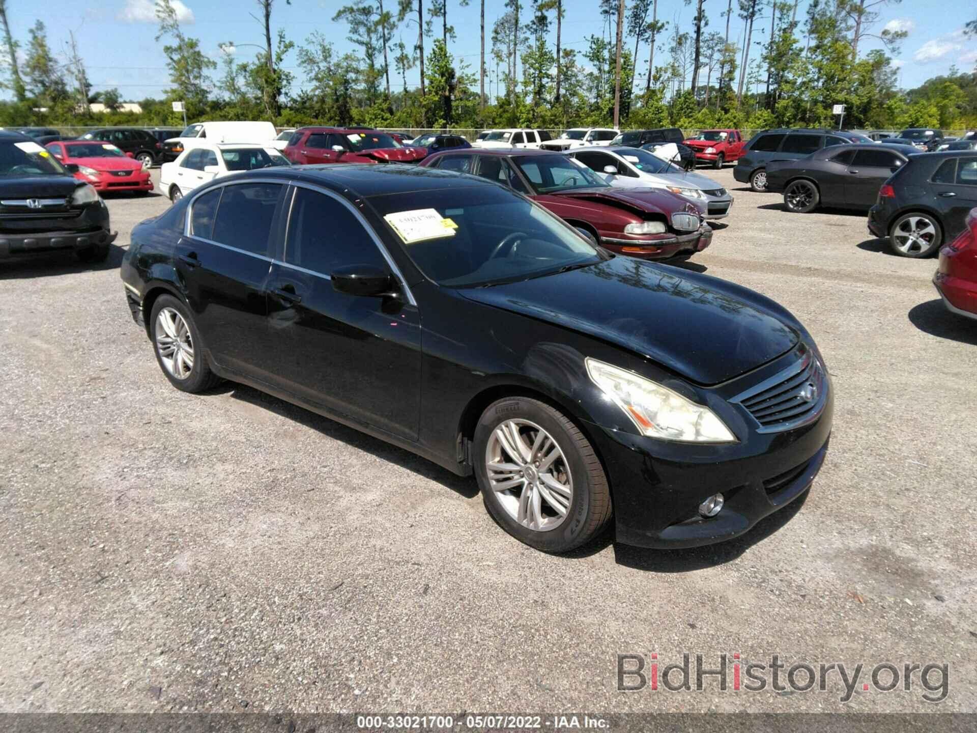 Photo JN1CV6AP2DM721368 - INFINITI G37 SEDAN 2013