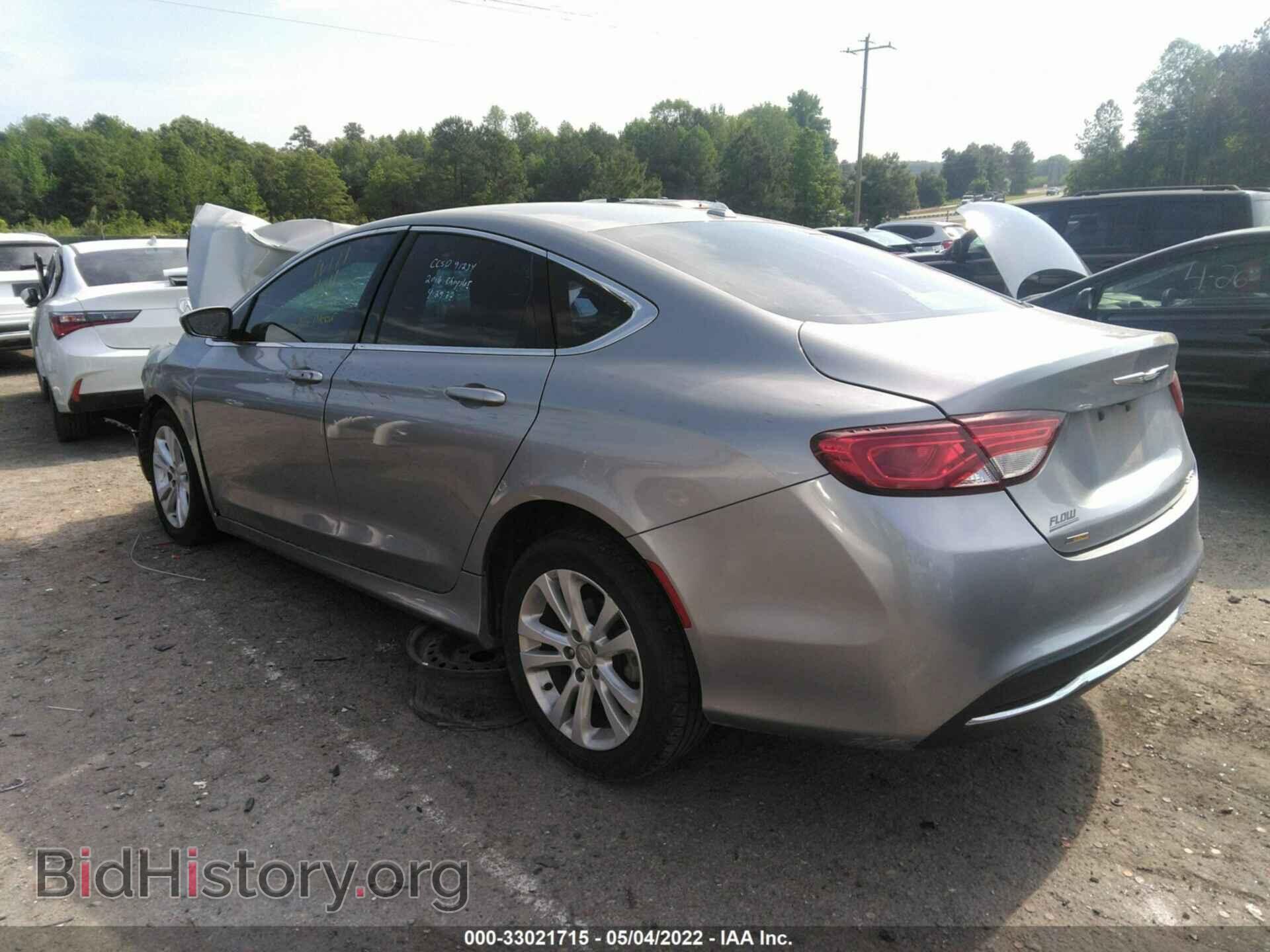 2016 CHRYSLER 200 - VIN: 1C3CCCAB8GN160375 - Фото 3