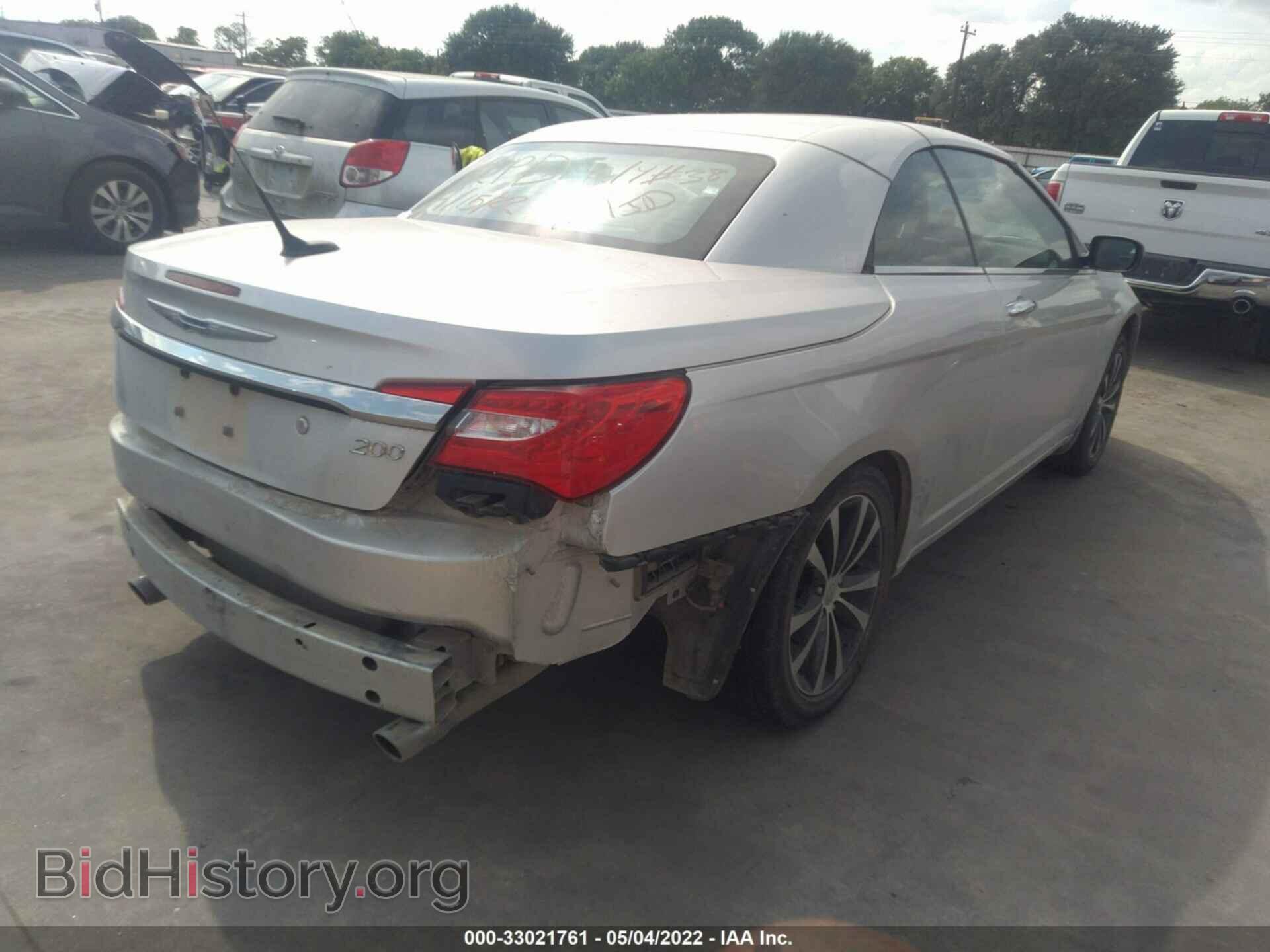 2011 CHRYSLER 200 - VIN: 1C3BC7EG6BN535634 - Фото 4