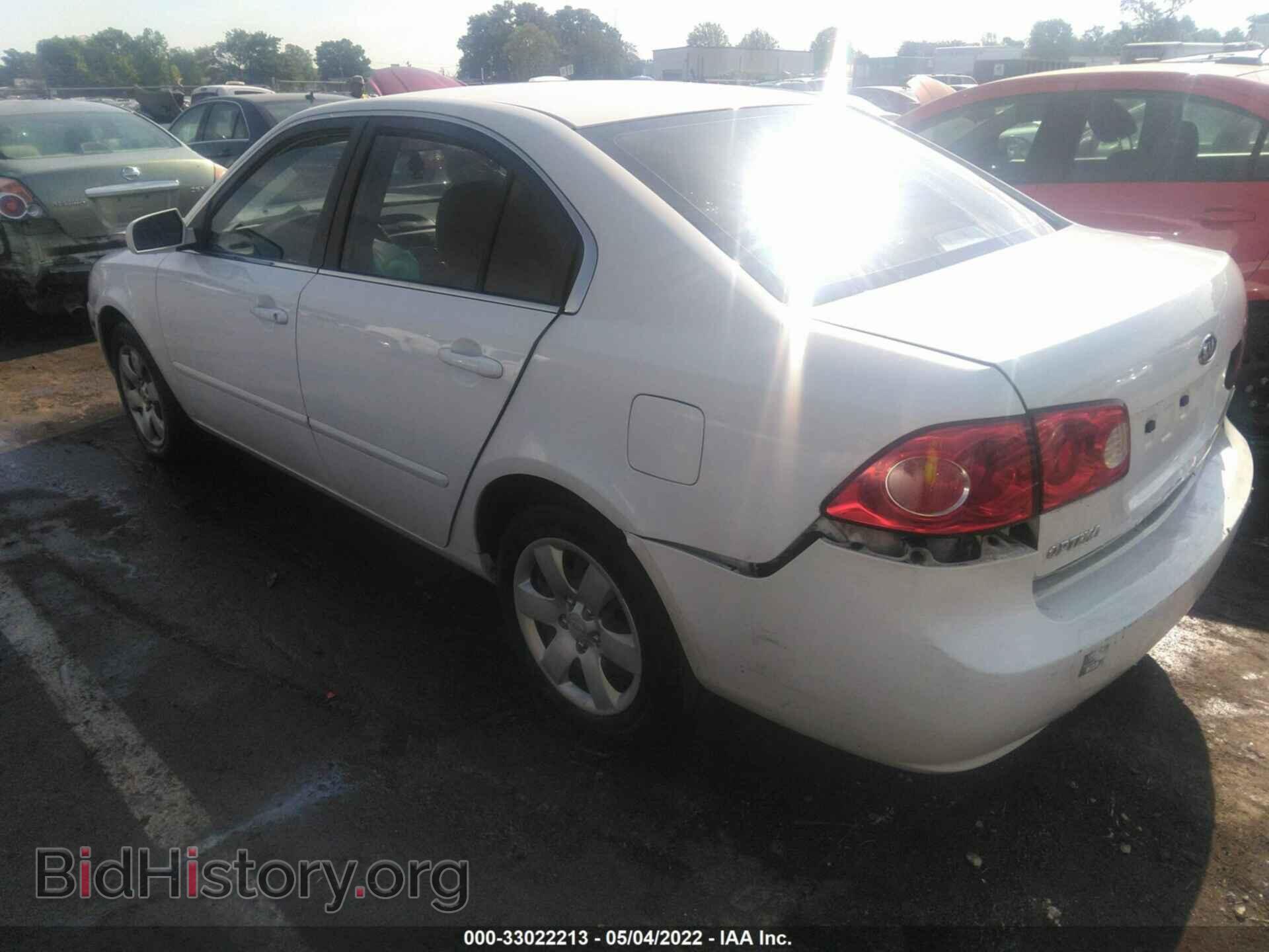 2008 KIA OPTIMA - VIN: KNAGE123585184229 - Фото 3