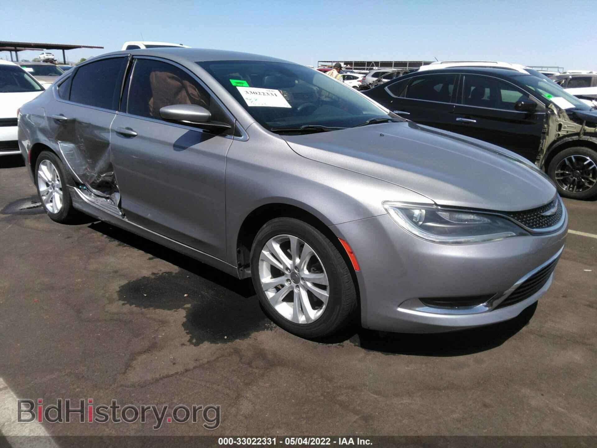 Фотография 1C3CCCAB8GN101164 - CHRYSLER 200 2016