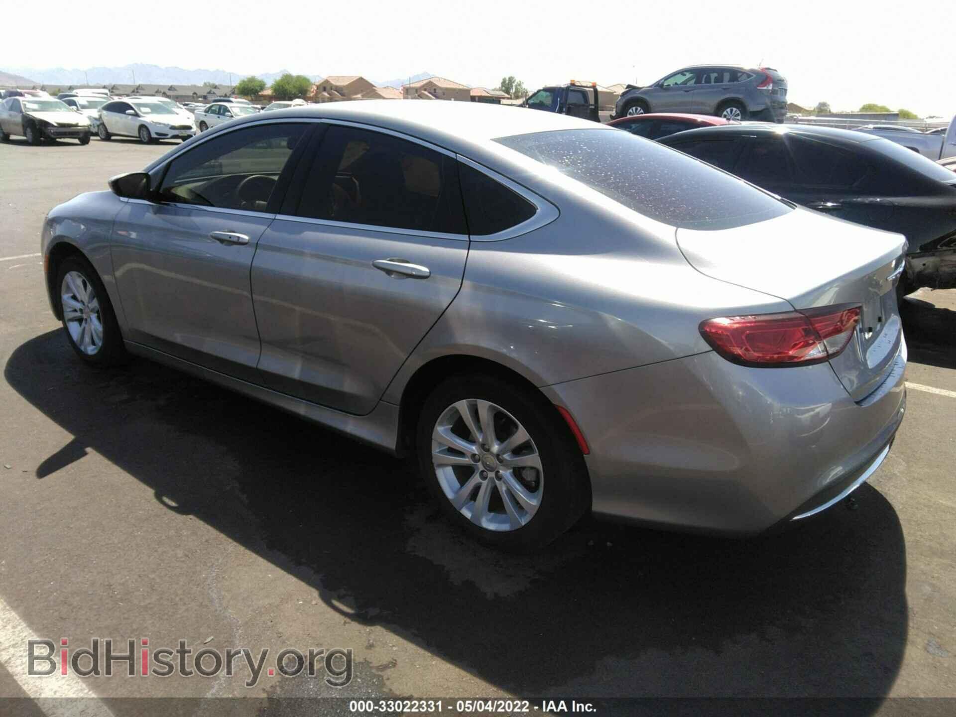 2016 CHRYSLER 200 - VIN: 1C3CCCAB8GN101164 - Фото 3