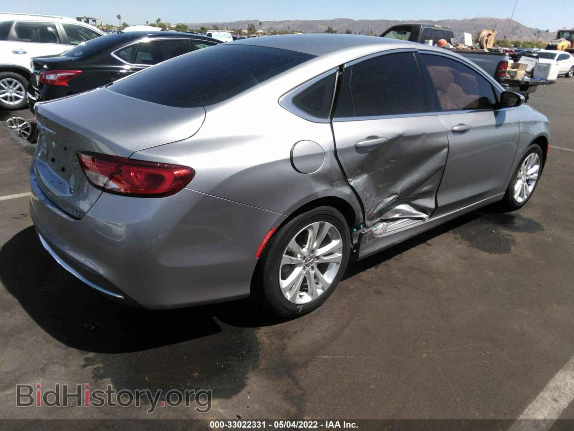 2016 CHRYSLER 200 - VIN: 1C3CCCAB8GN101164 - Фото 4