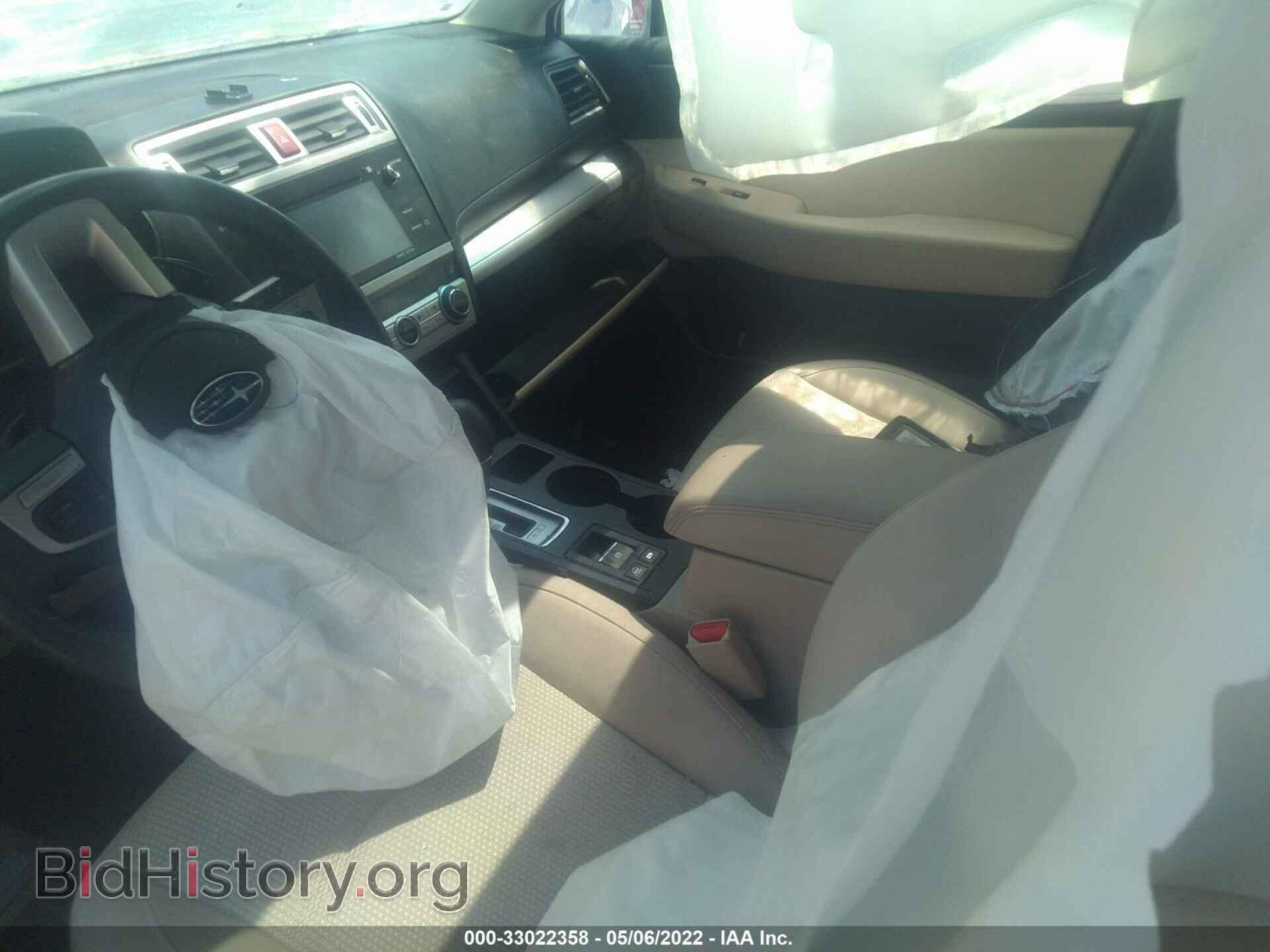 2016 SUBARU OUTBACK - VIN: 4S4BSBEC2G3230452 - Фото 5