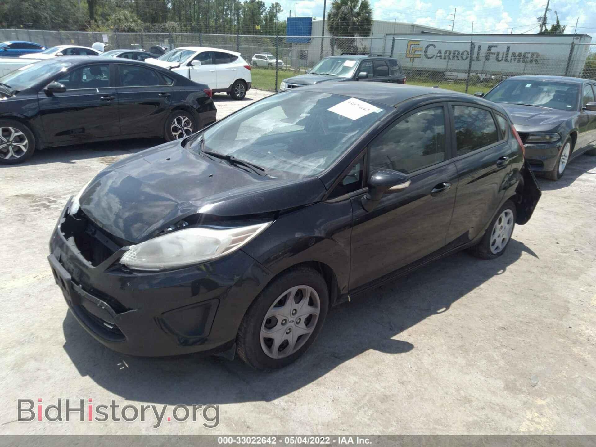 2013 FORD FIESTA - VIN: 3FADP4EJ7DM186974 - Фото 2