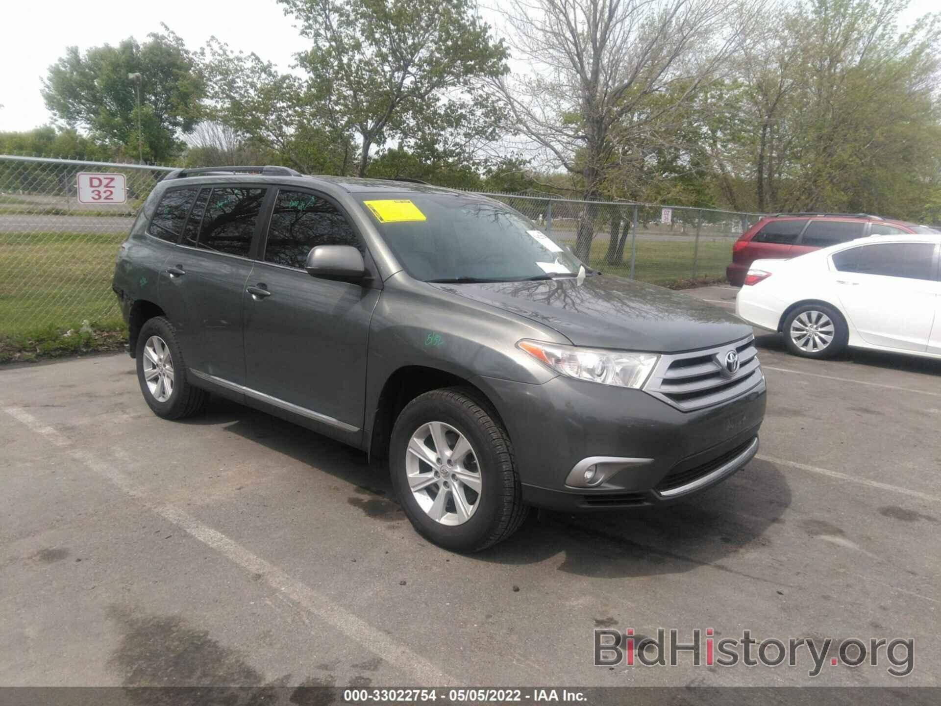 Фотография 5TDBK3EH6DS271019 - TOYOTA HIGHLANDER 2013