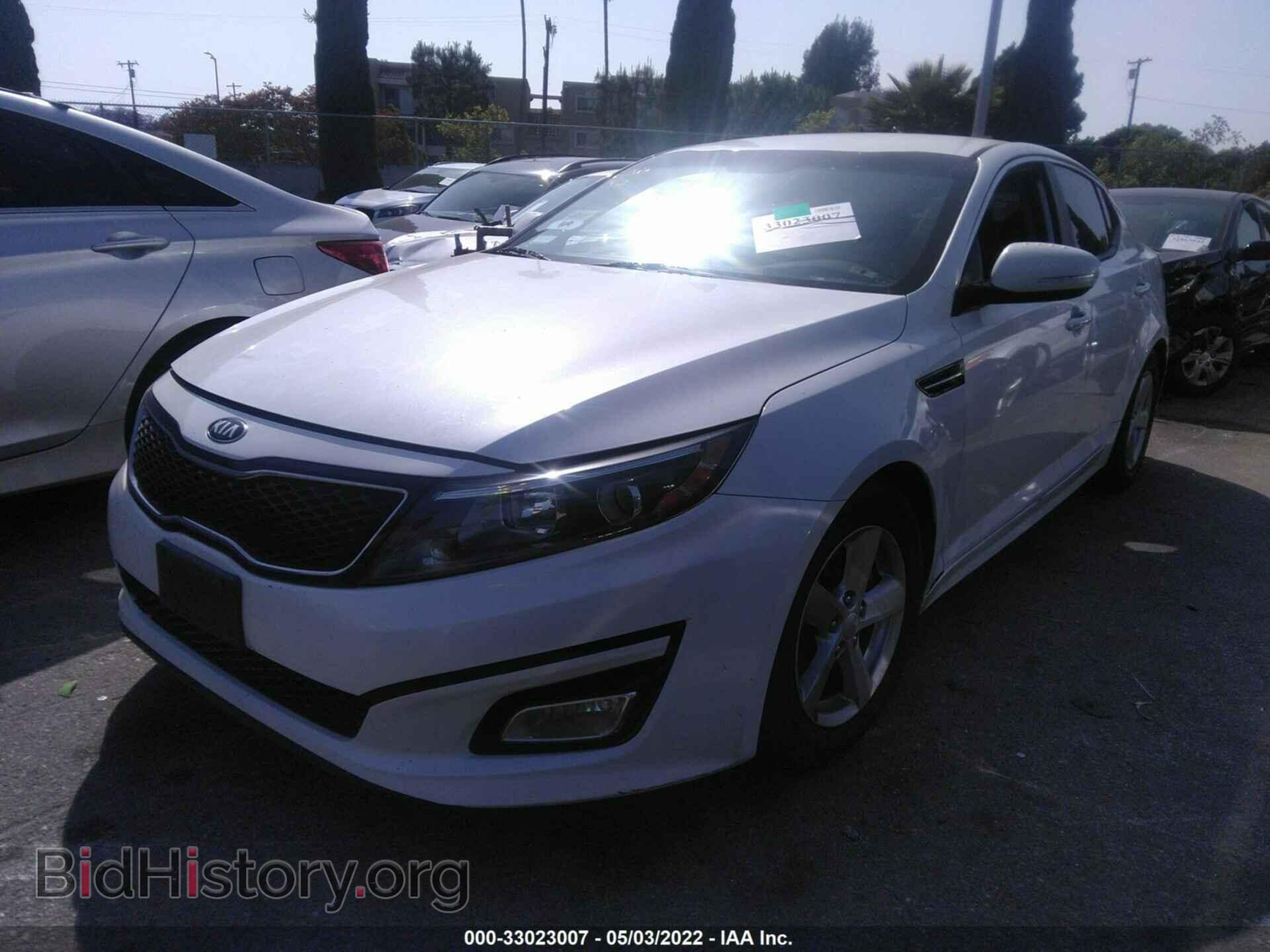 2015 KIA OPTIMA - VIN: KNAGM4A73F5597045 - Фото 2