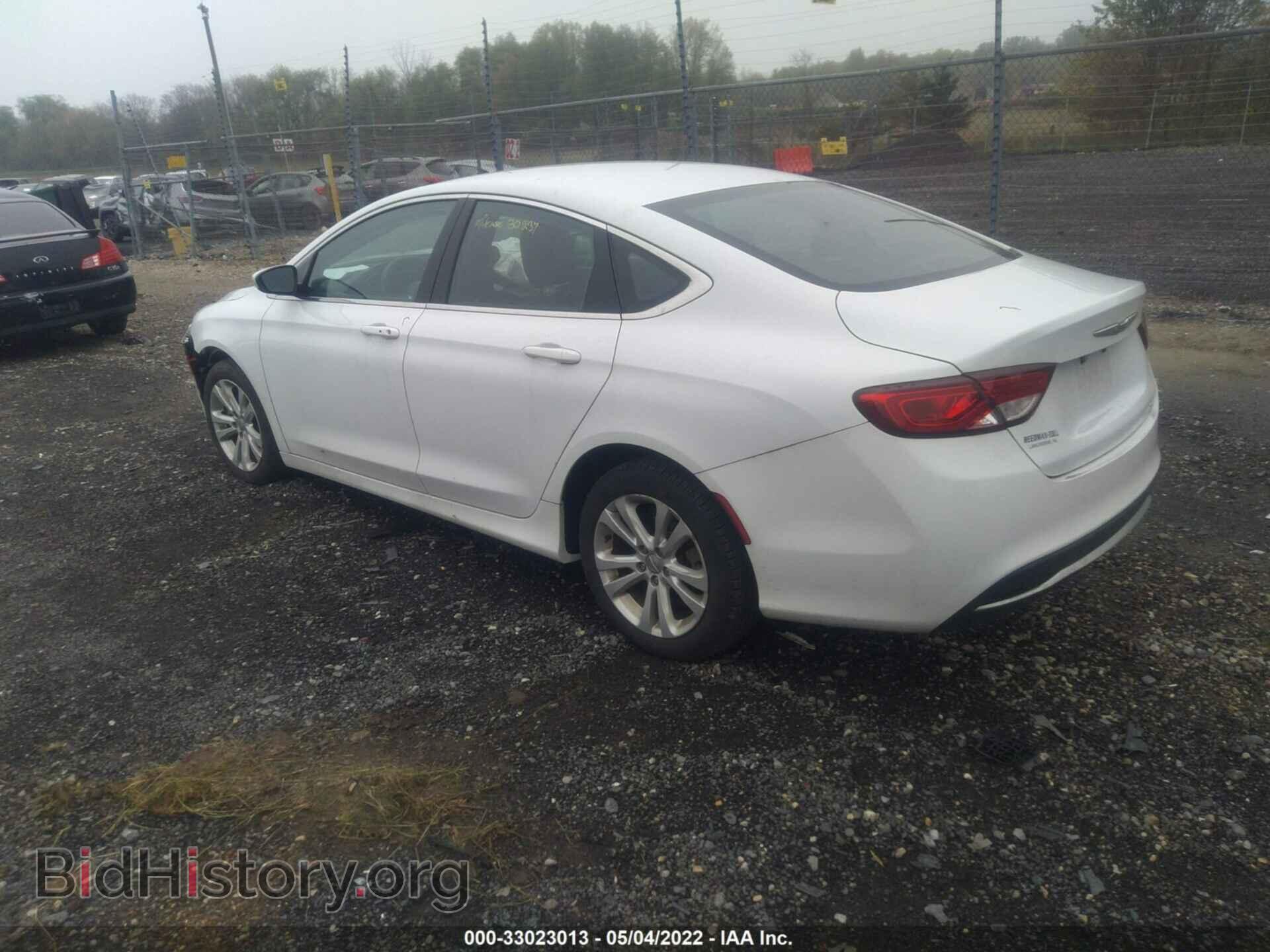 2016 CHRYSLER 200 - VIN: 1C3CCCAB3GN129566 - Фото 3