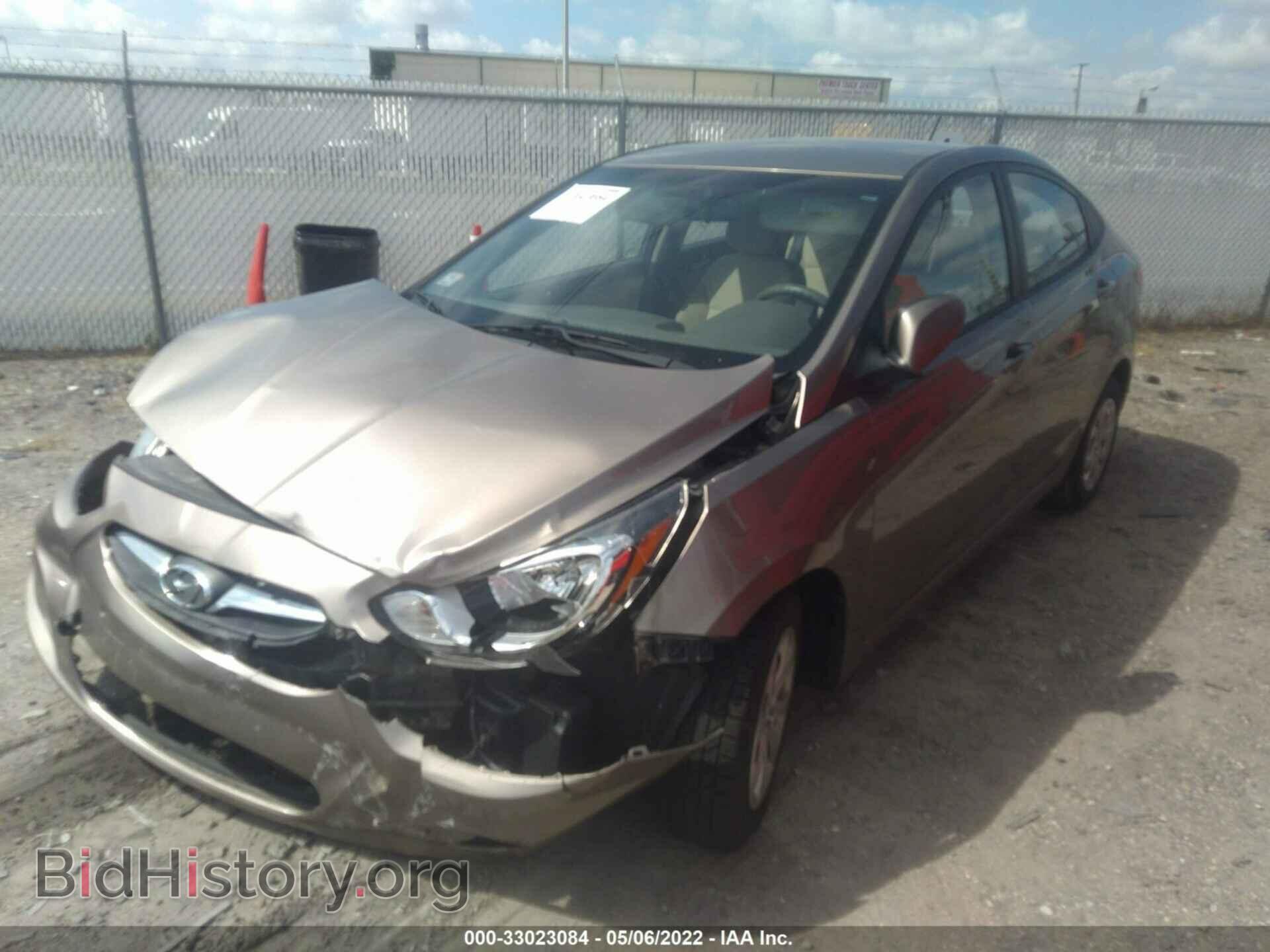 2014 HYUNDAI ACCENT - VIN: KMHCT4AE3EU704520 - Фото 2