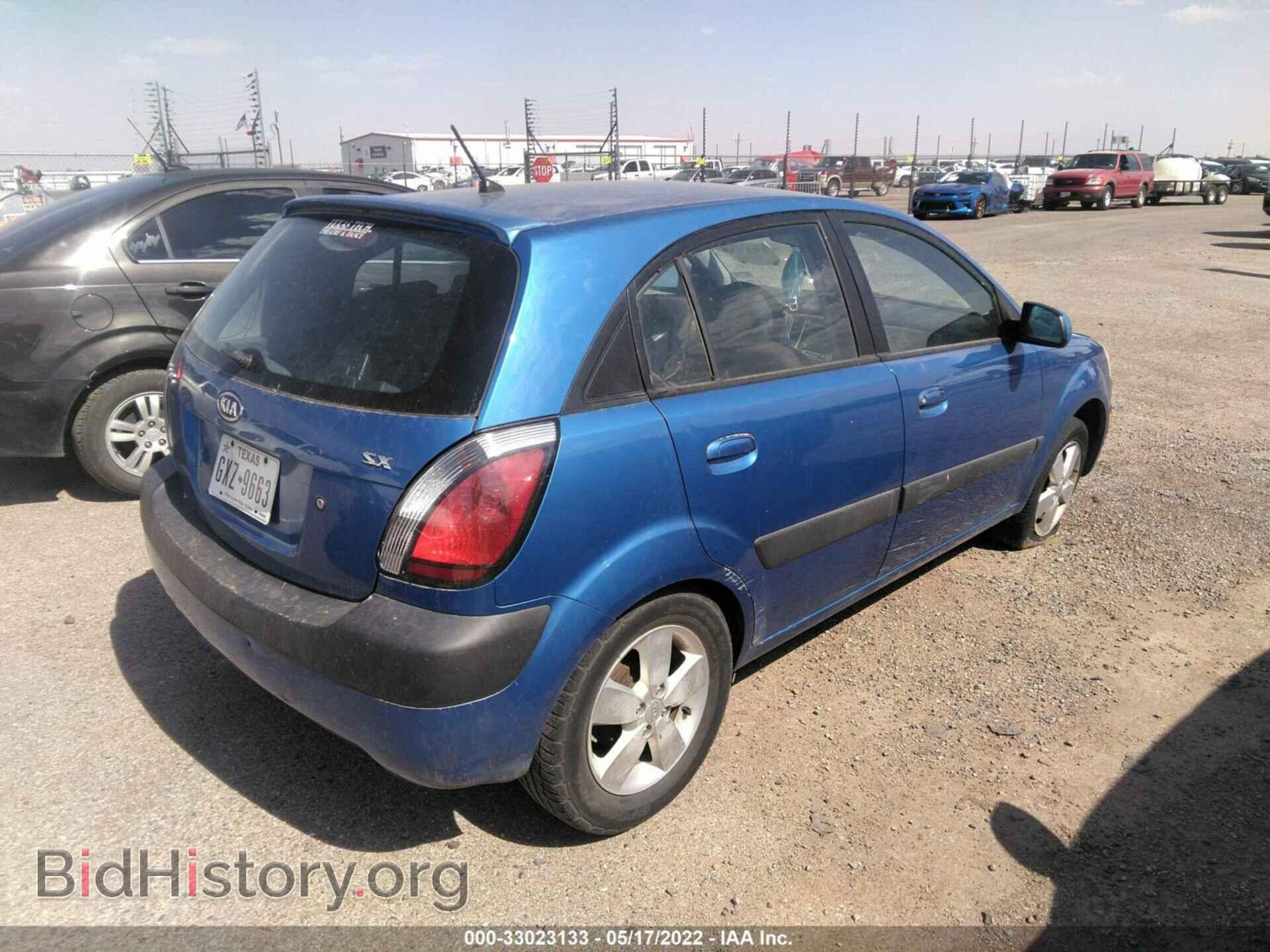 2007 KIA RIO5 - VIN: KNADE163076286544 - Фото 4