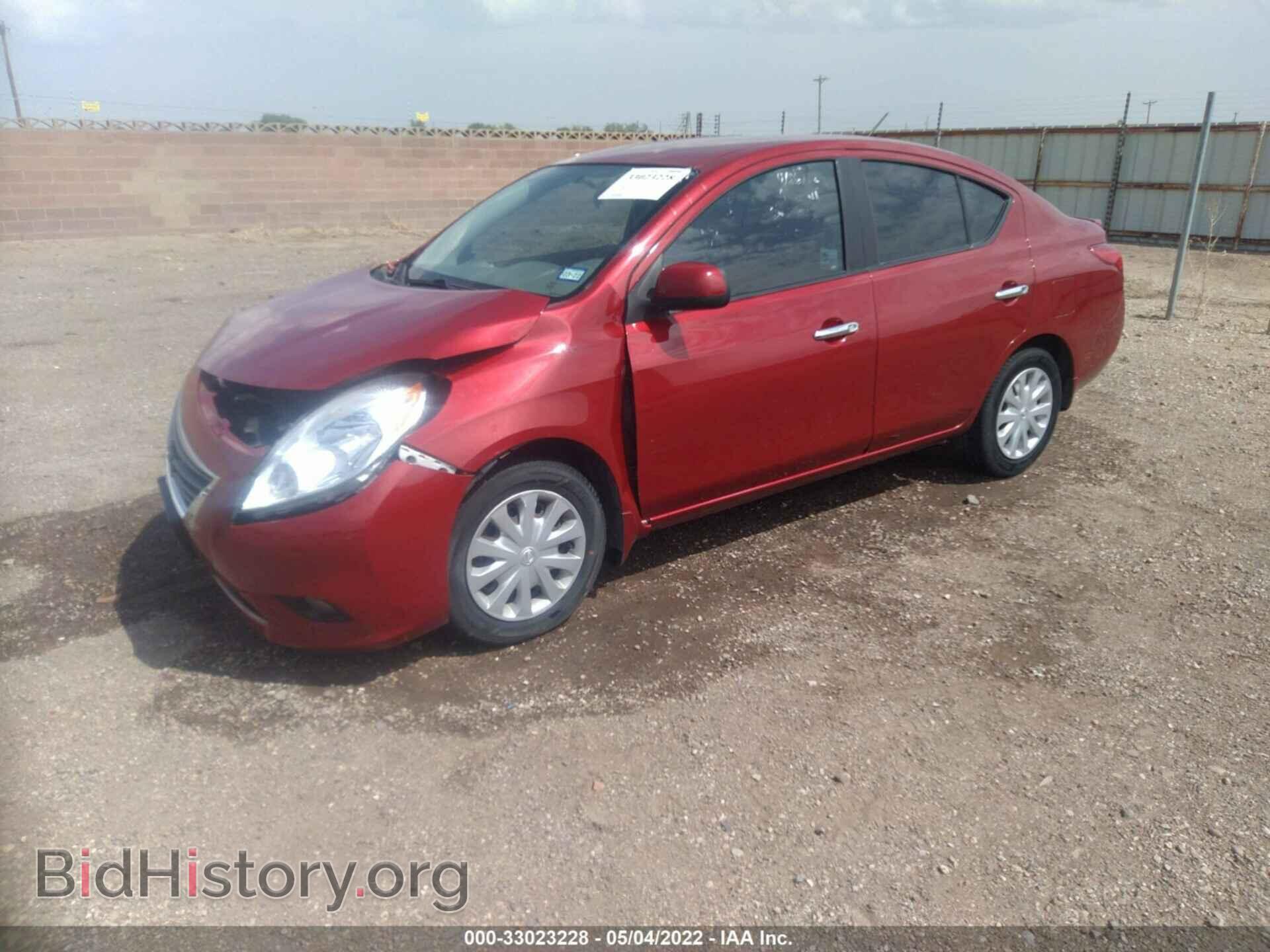 2012 NISSAN VERSA - VIN: 3N1CN7AP1CL889095 - Фото 2