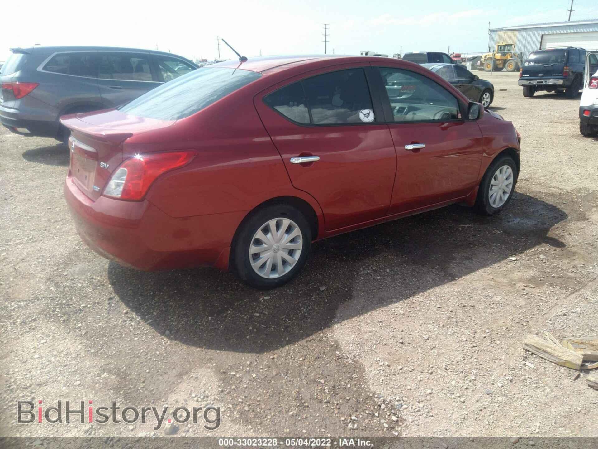 2012 NISSAN VERSA - VIN: 3N1CN7AP1CL889095 - Фото 4