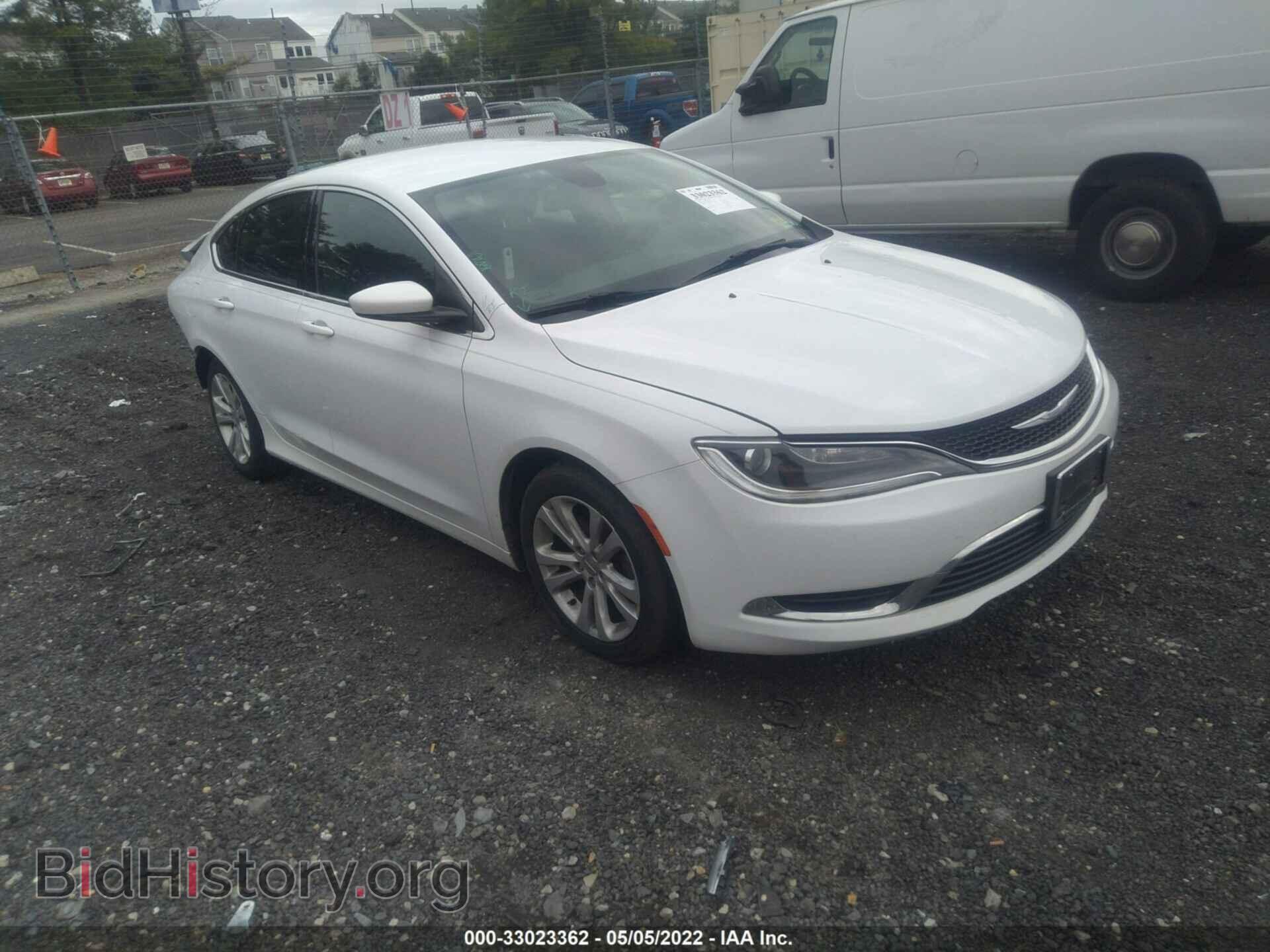 Фотография 1C3CCCABXGN113249 - CHRYSLER 200 2016