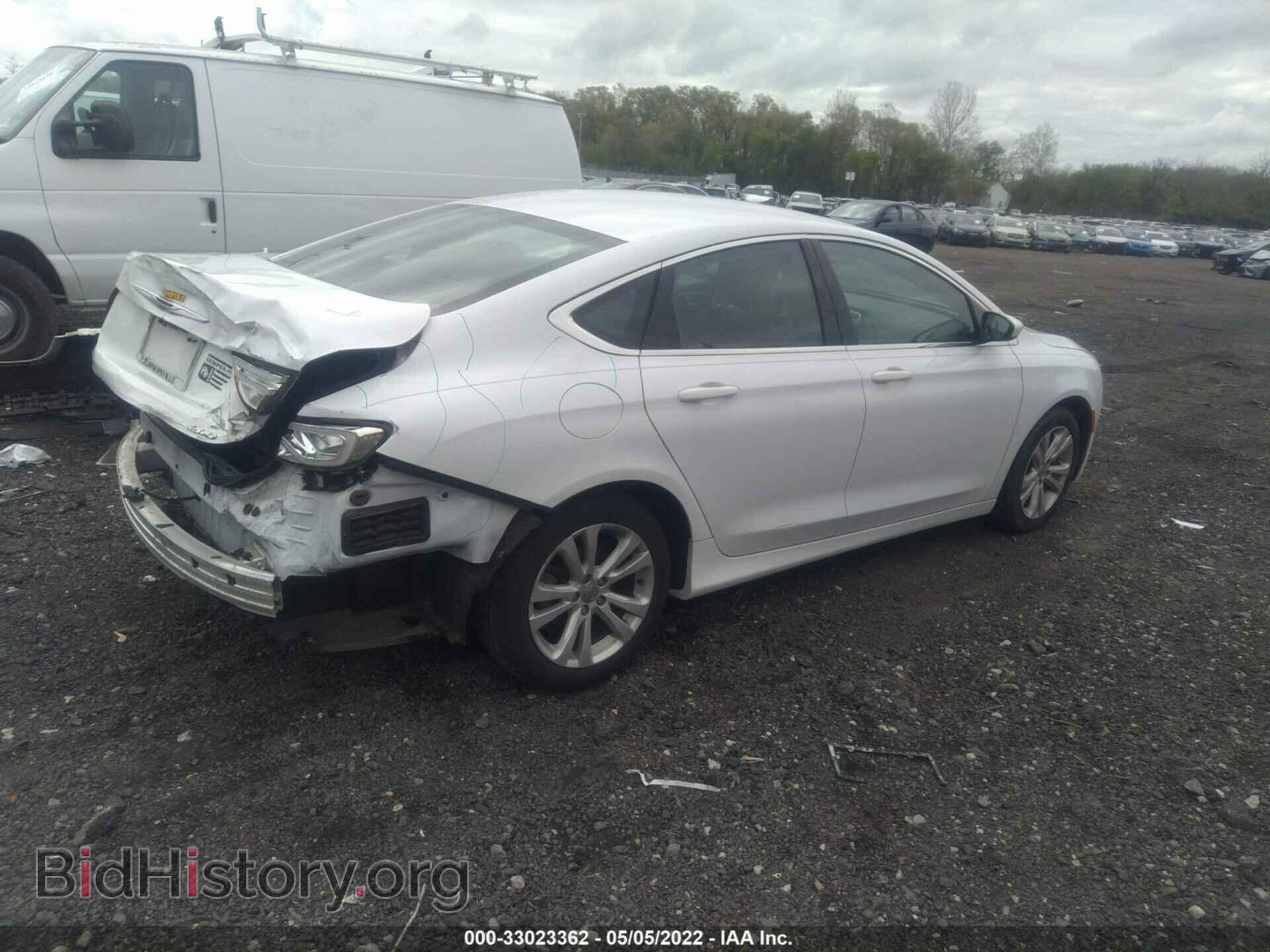 2016 CHRYSLER 200 - VIN: 1C3CCCABXGN113249 - Фото 4