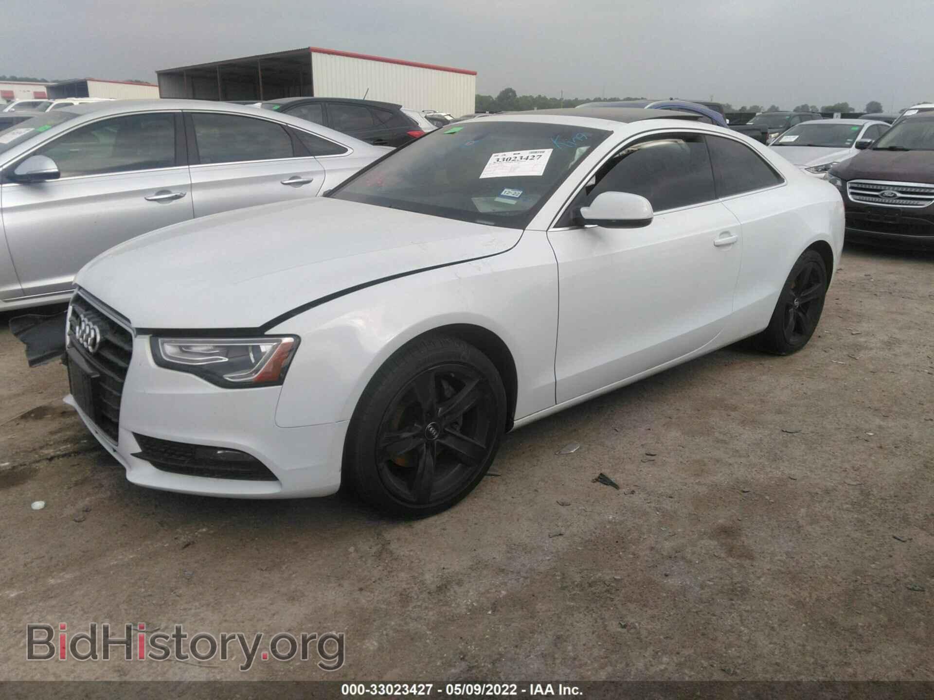 2014 AUDI A5 - VIN: WAULFAFR3EA011922 - Фото 2