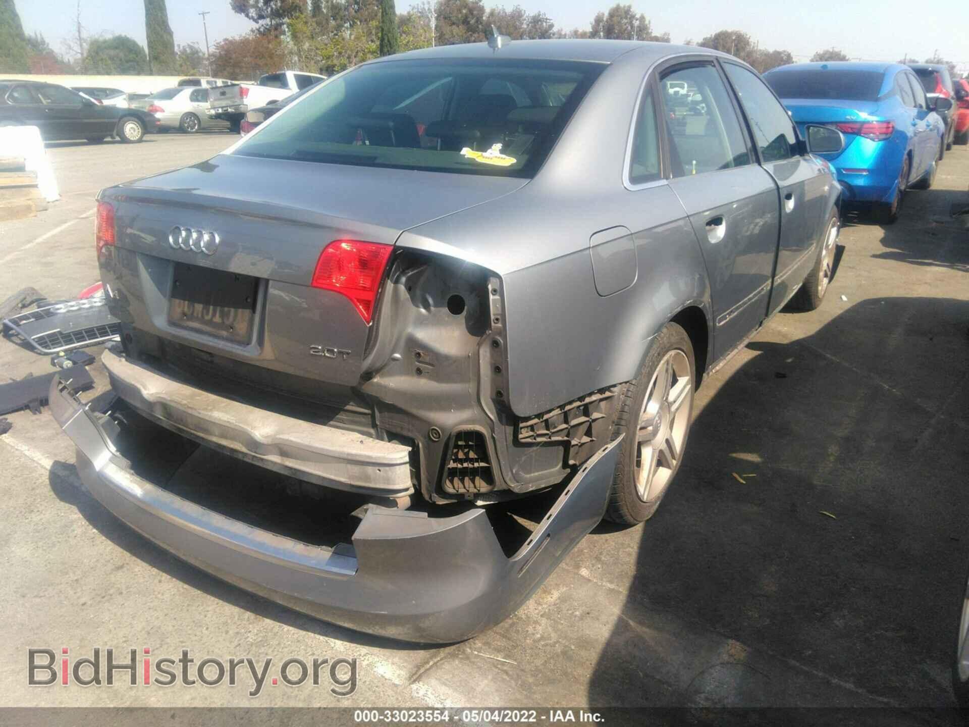 2008 AUDI A4 - VIN: WAUAF78E88A056833 - Photo 4
