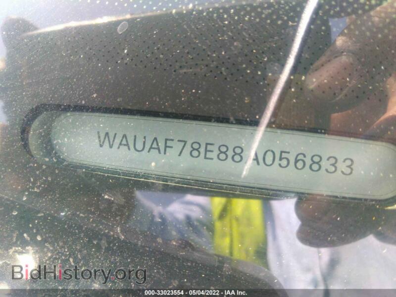 2008 Audi A4 (VIN WAUAF78E88A056833) — фото 9 из 12