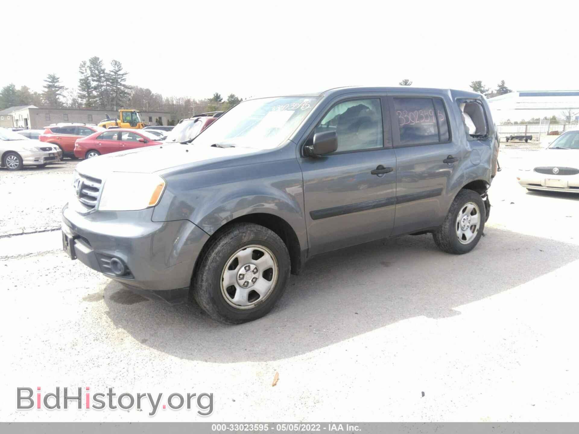 2013 HONDA PILOT - VIN: 5FNYF4H29DB067413 - Photo 2