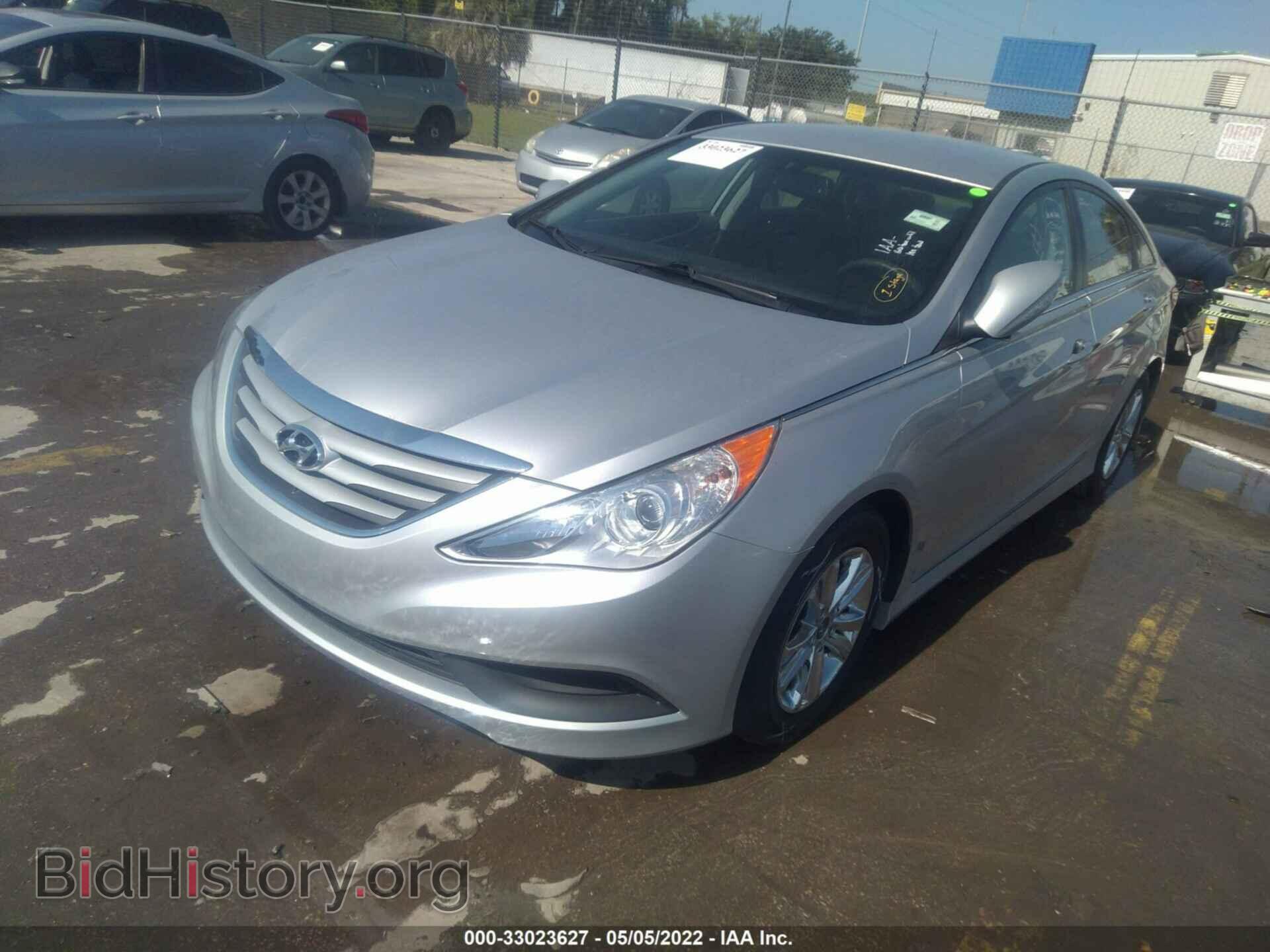 2014 HYUNDAI SONATA - VIN: 5NPEB4AC7EH855000 - Фото 2