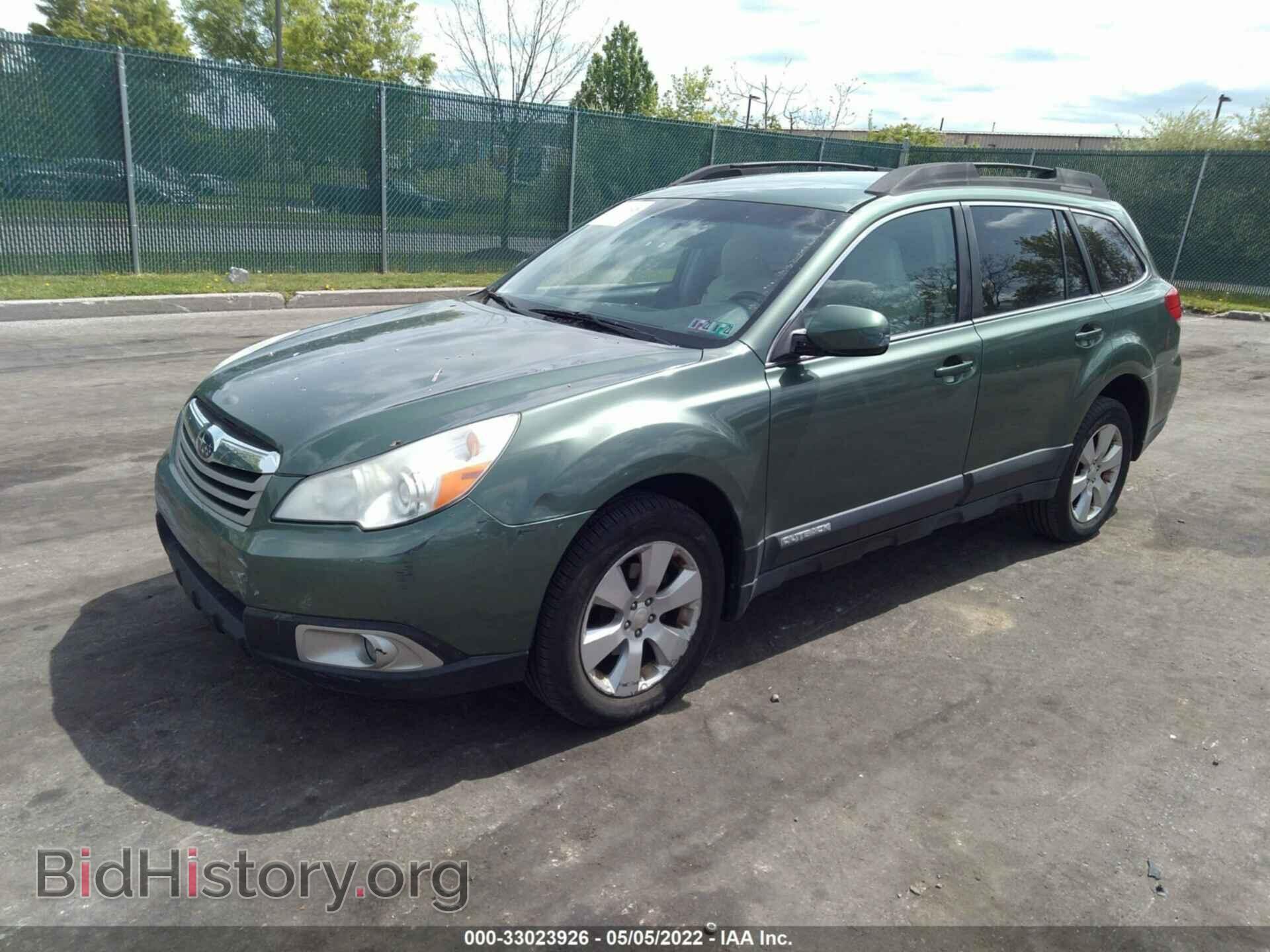2010 SUBARU OUTBACK - VIN: 4S4BRBFC7A3351138 - Фото 2