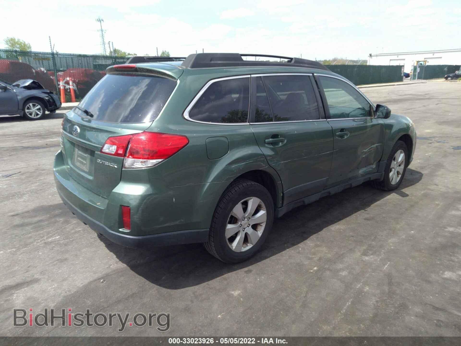 2010 SUBARU OUTBACK - VIN: 4S4BRBFC7A3351138 - Фото 4