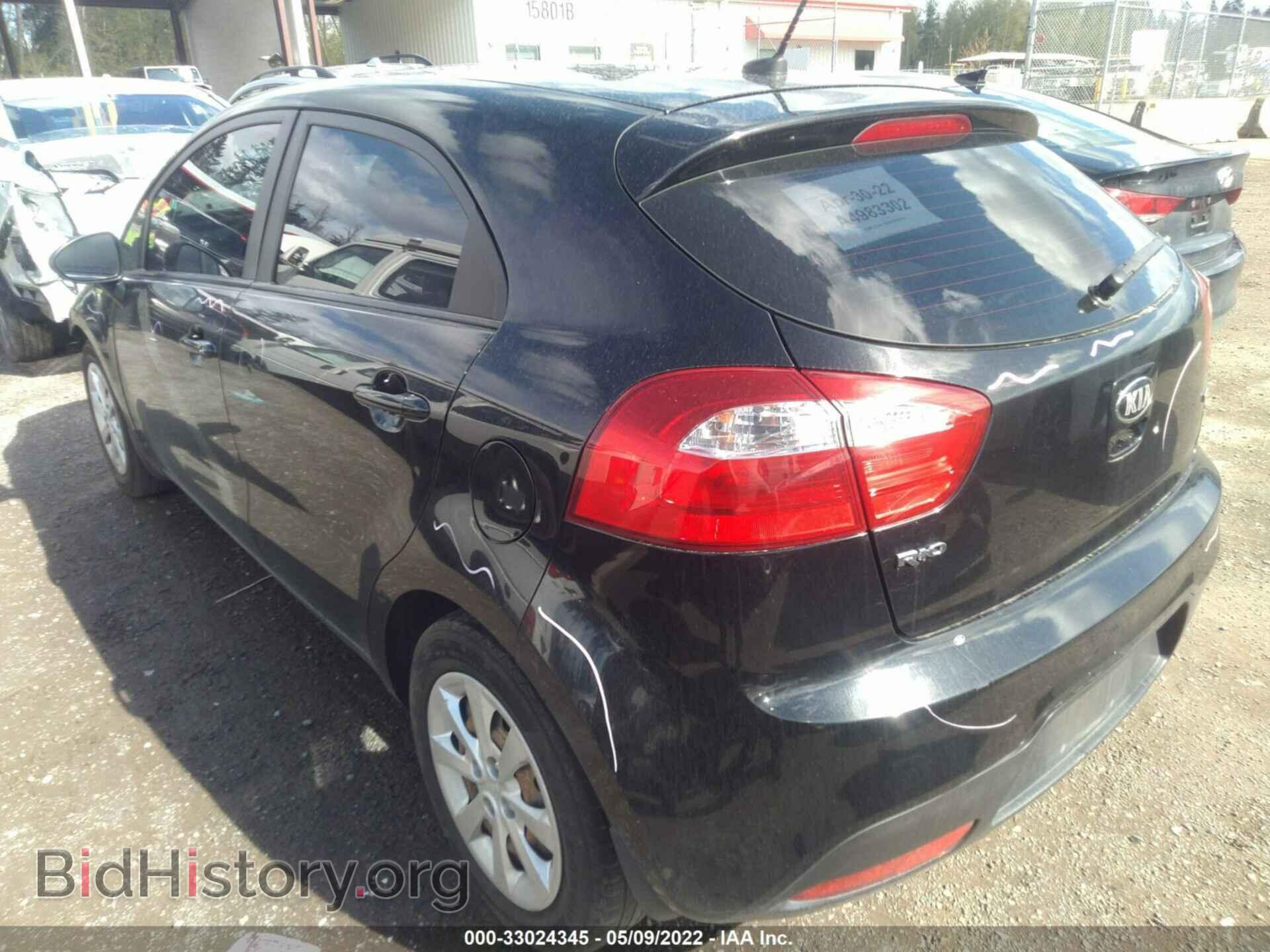 2014 KIA RIO - VIN: KNADM5A32E6401224 - Фото 3