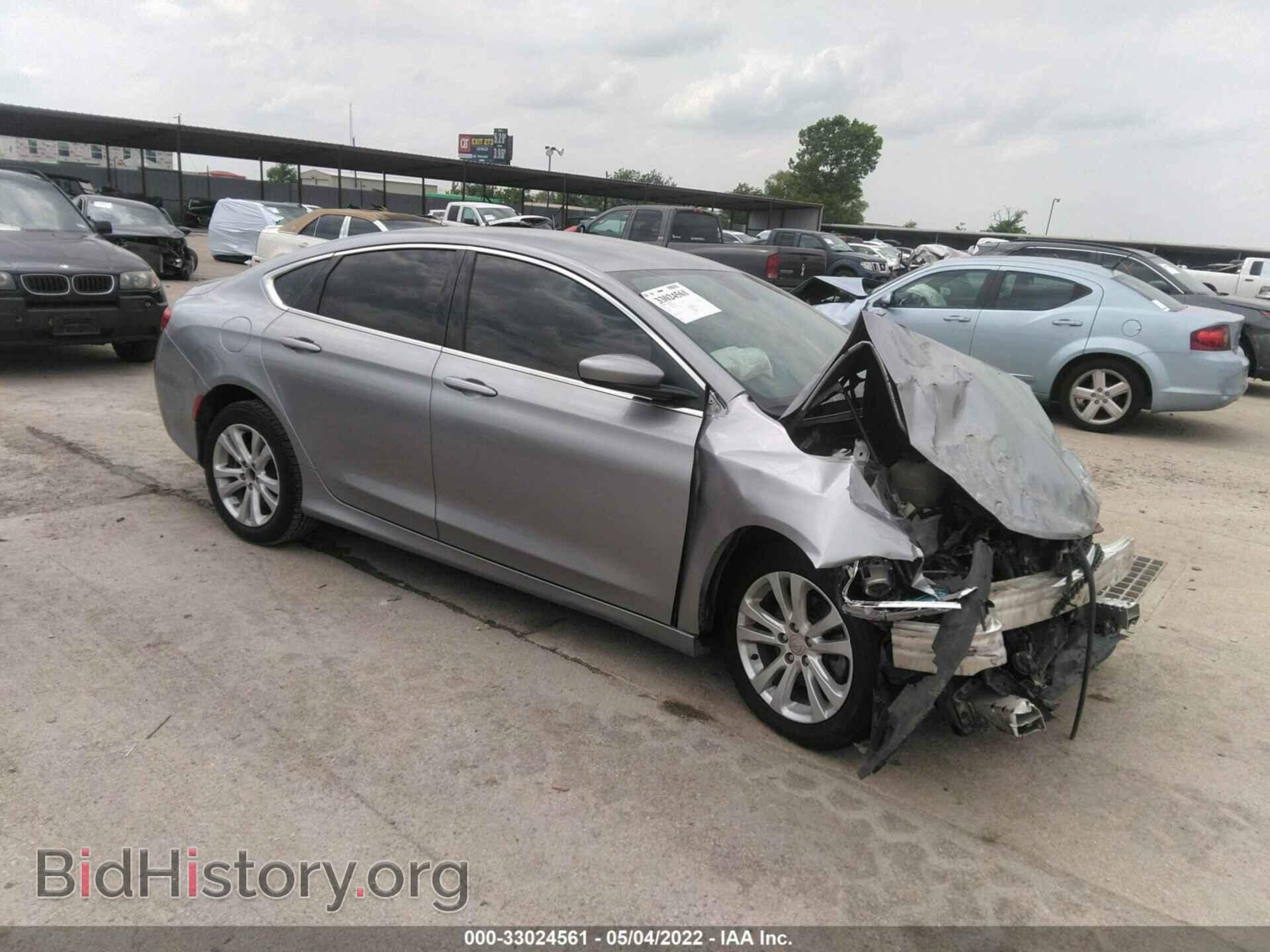 Фотография 1C3CCCAB2FN627160 - CHRYSLER 200 2015
