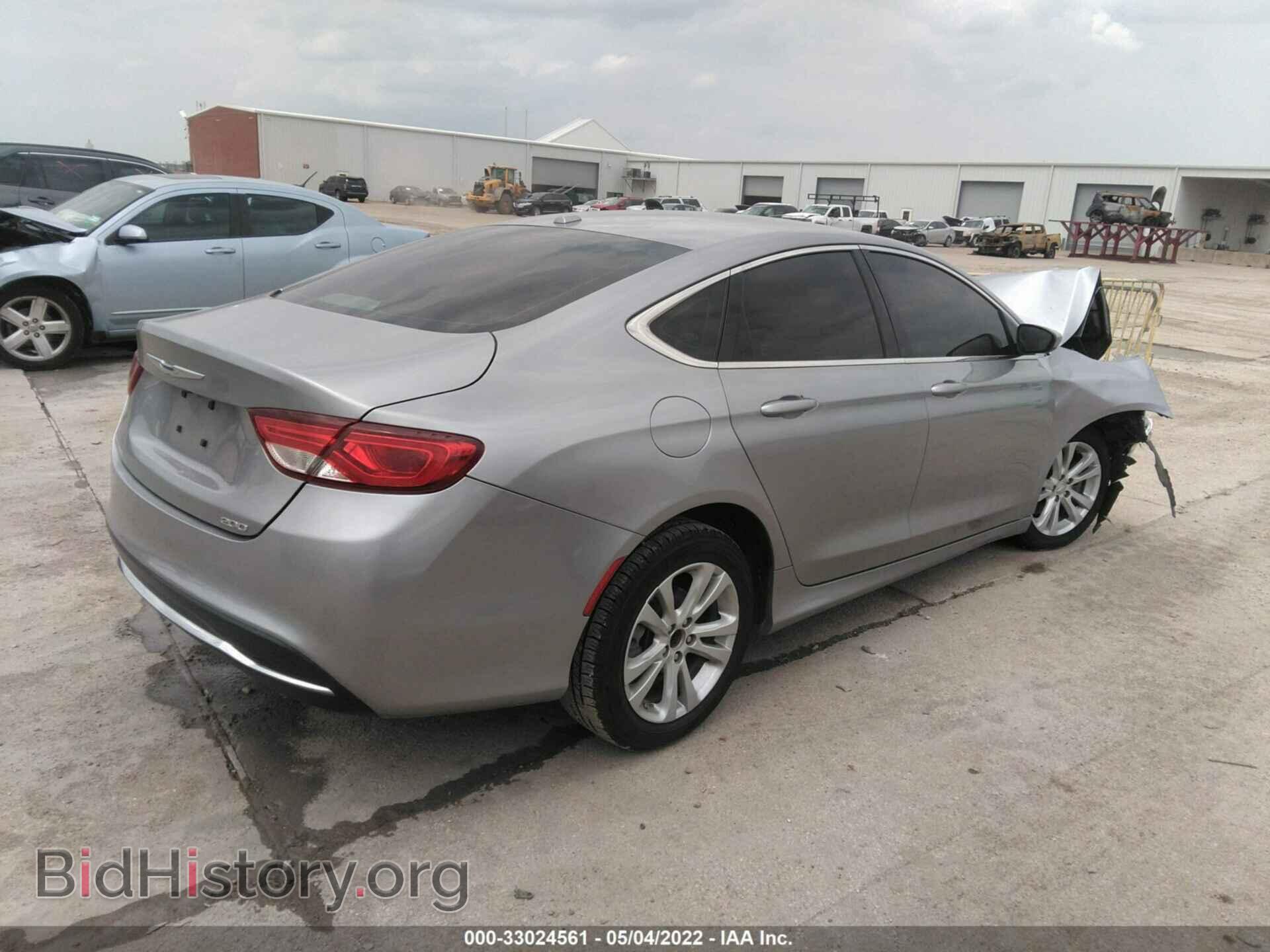 2015 CHRYSLER 200 - VIN: 1C3CCCAB2FN627160 - Фото 4