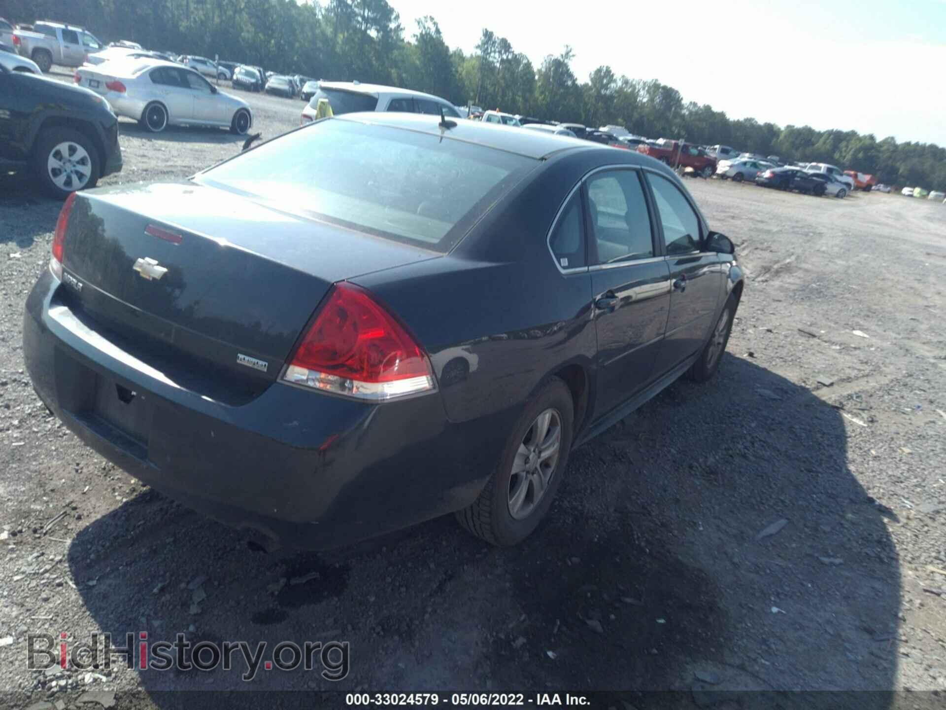 2013 CHEVROLET IMPALA - VIN: 2G1WF5E35D1200562 - Фото 4