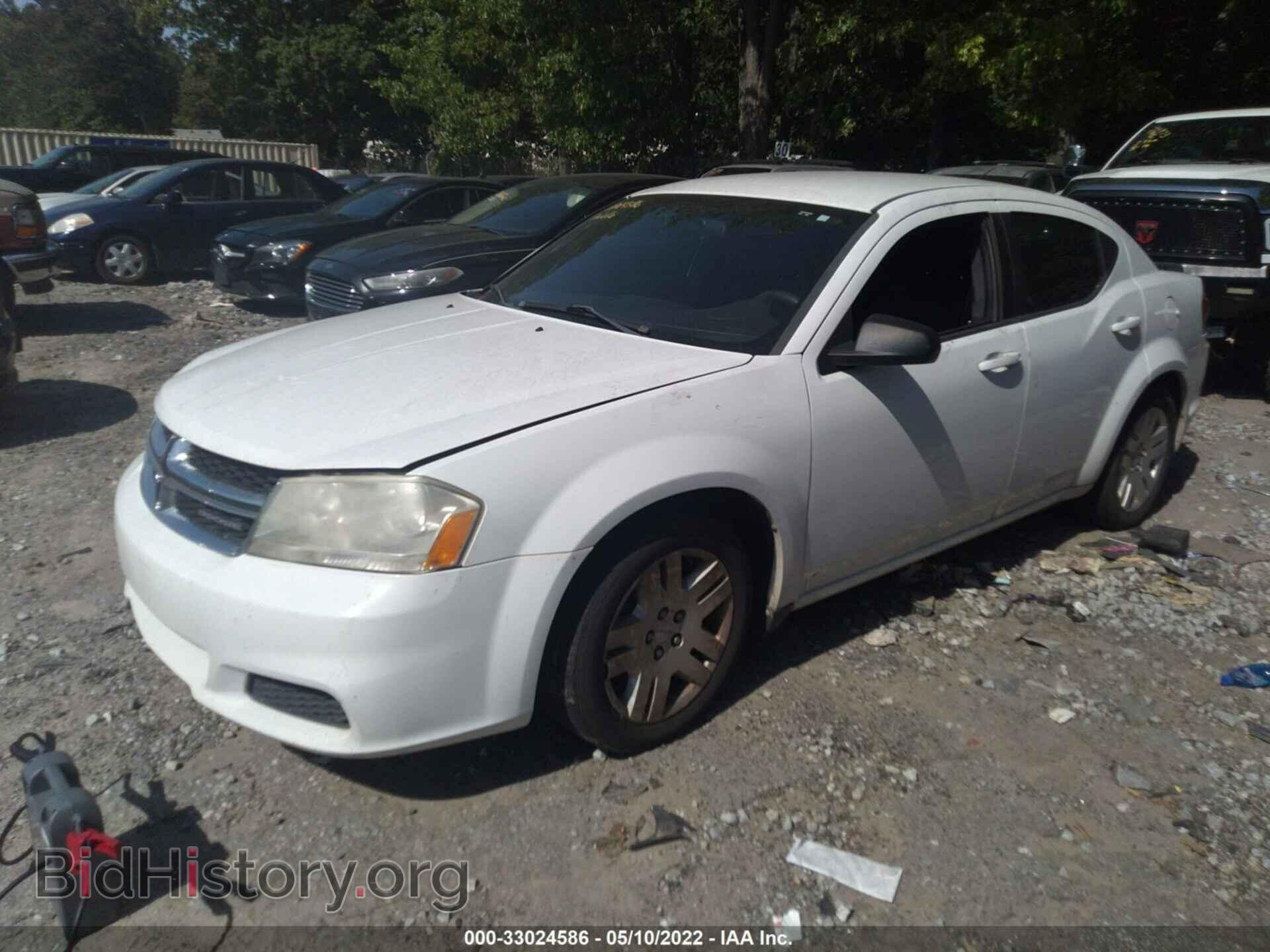 2012 DODGE AVENGER - VIN: 1C3CDZAB8CN138158 - Фото 2