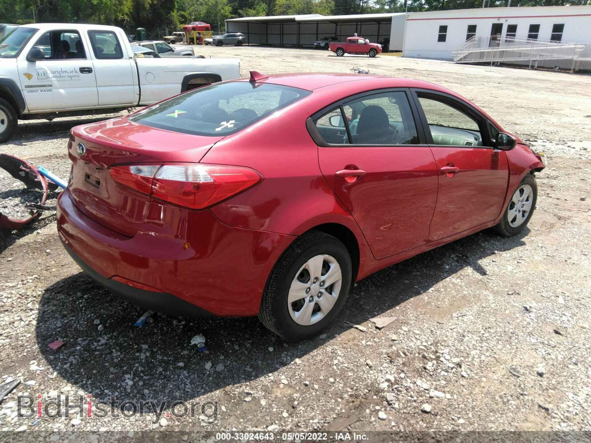 2016 KIA FORTE - VIN: KNAFK4A61G5487735 - Photo 4