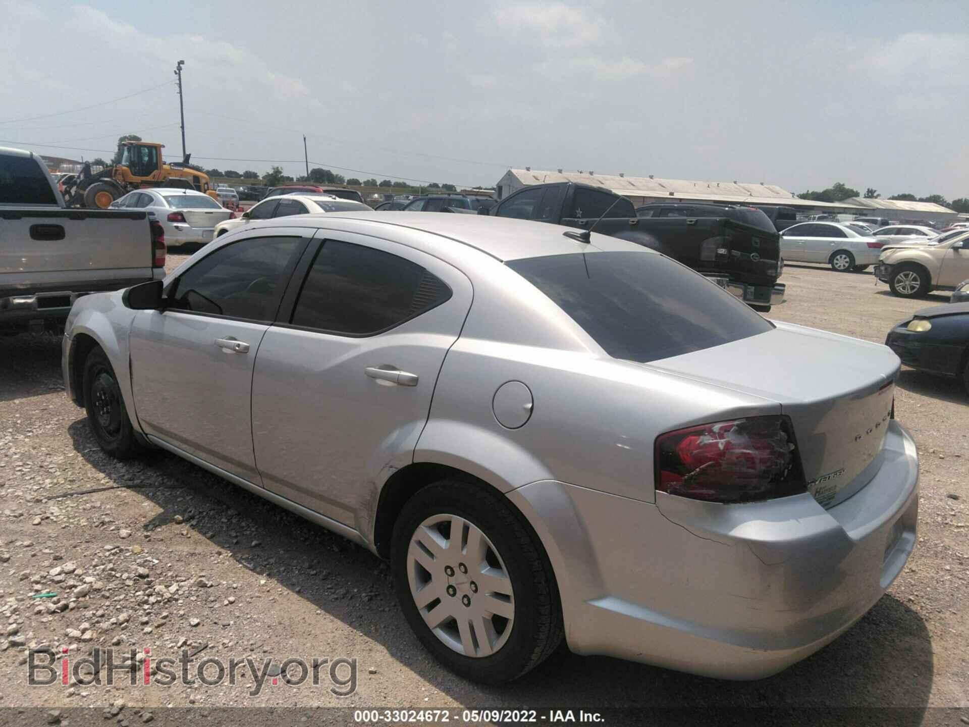 2012 DODGE AVENGER - VIN: 1C3CDZAB0CN132256 - Фото 3