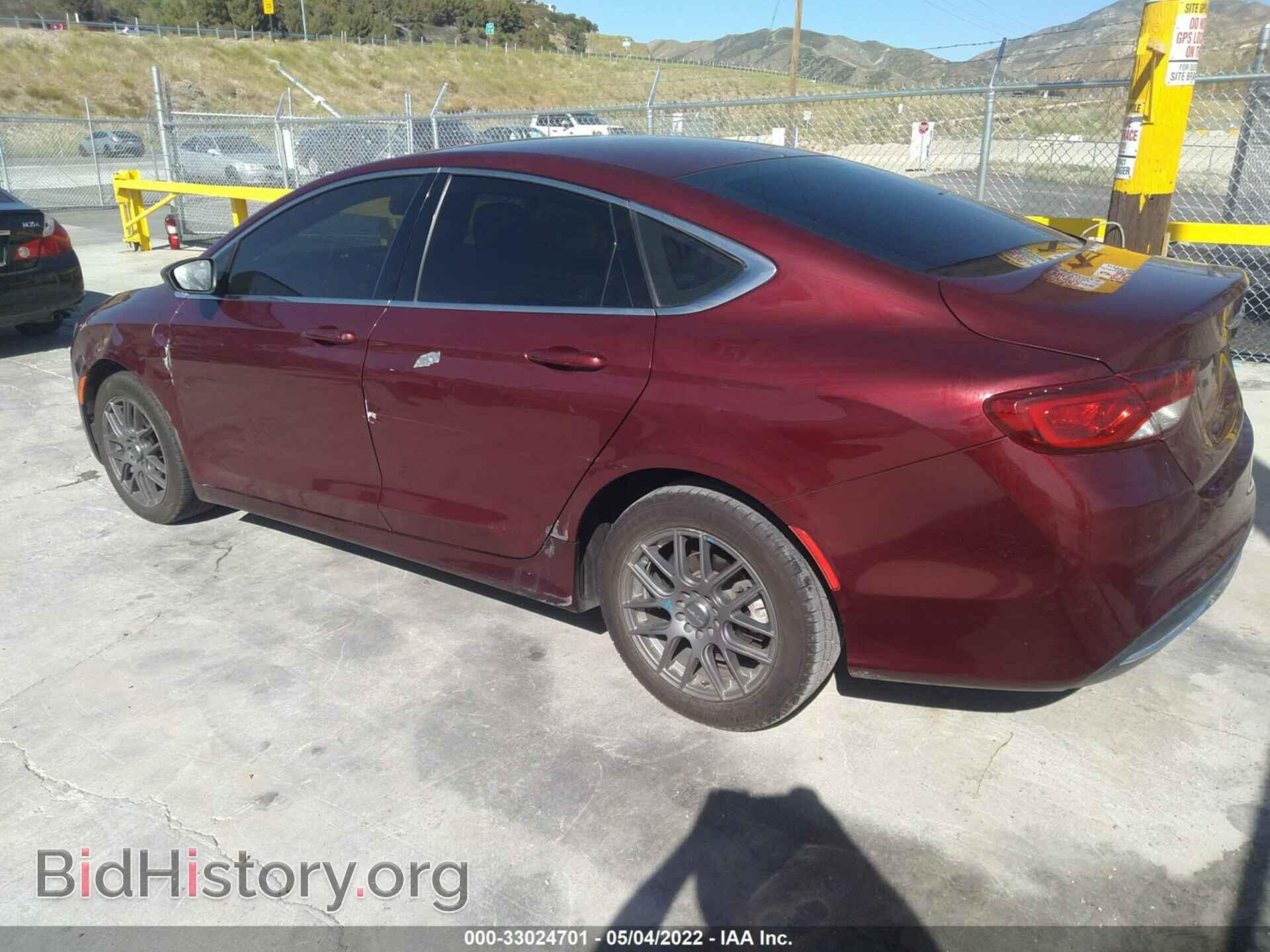 2015 CHRYSLER 200 - VIN: 1C3CCCAB7FN630670 - Фото 3
