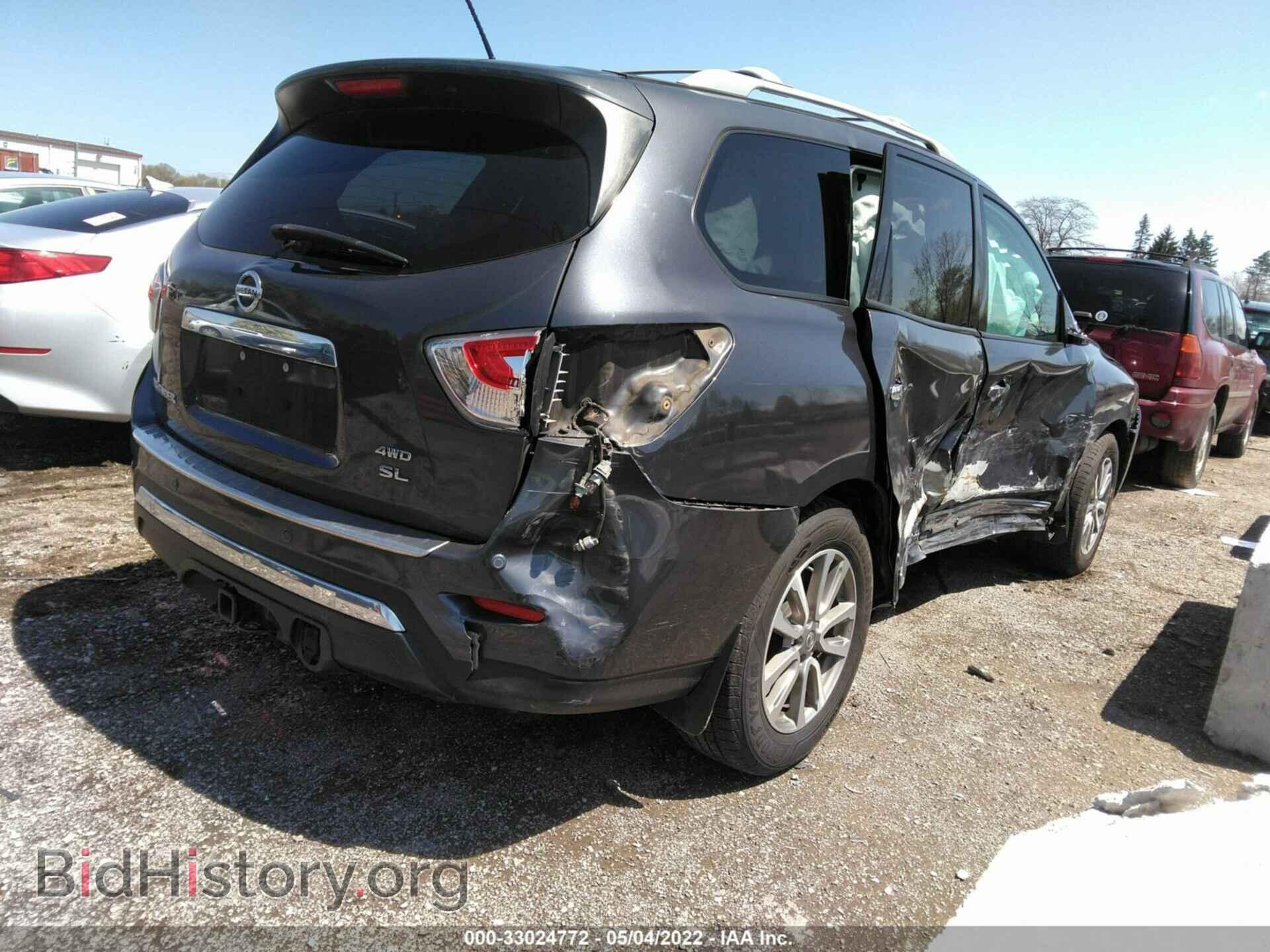 2014 NISSAN PATHFINDER - VIN: 5N1AR2MM2EC644037 - Фото 4