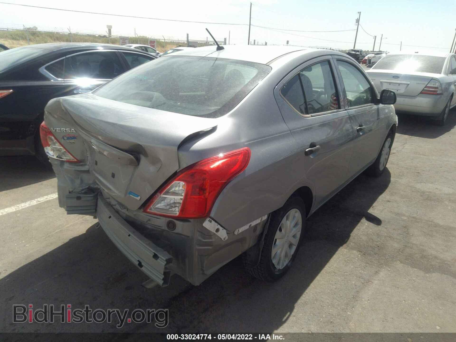 2014 NISSAN VERSA - VIN: 3N1CN7AP2EL829555 - Фото 4